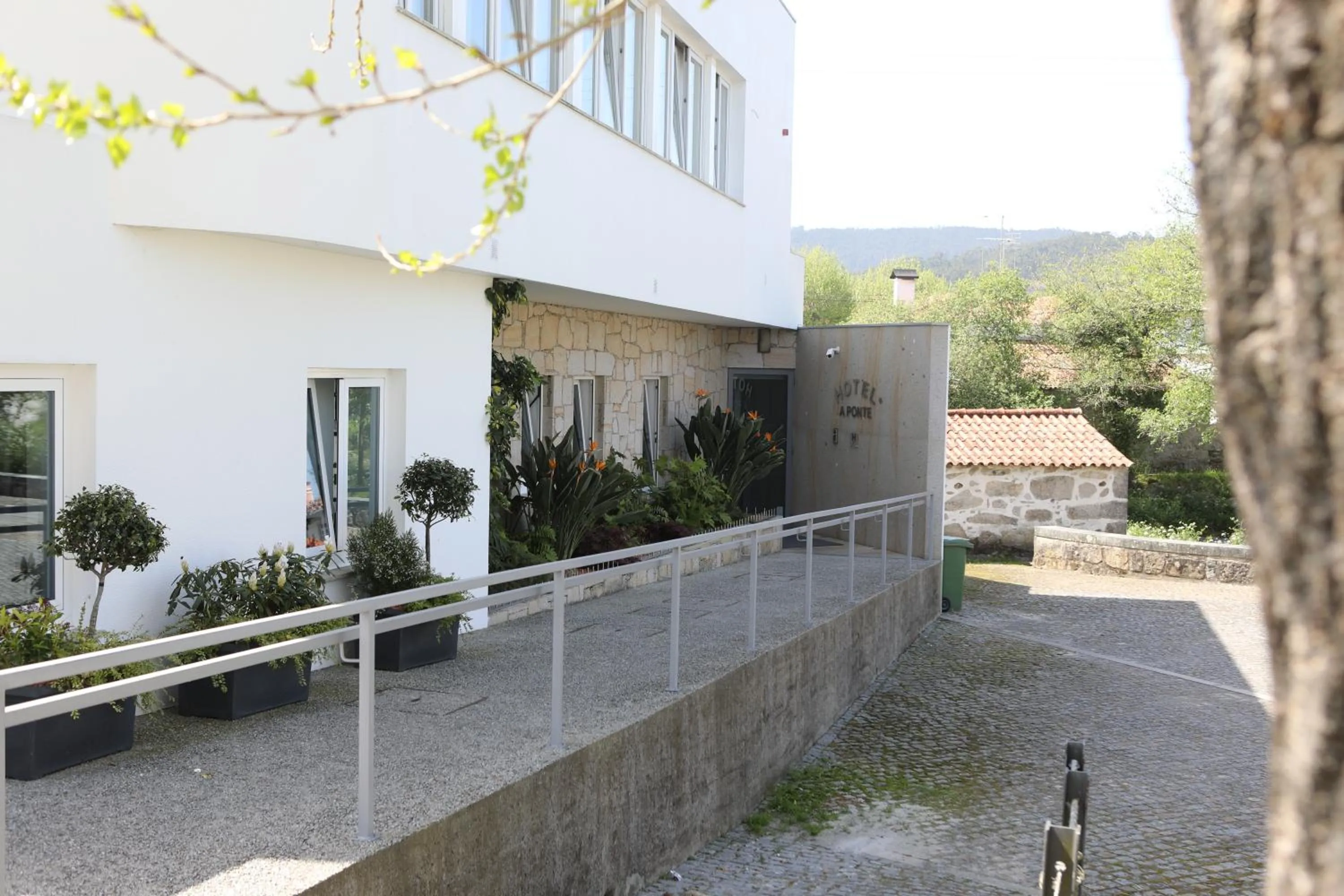 Facade/entrance in Hotel A Ponte