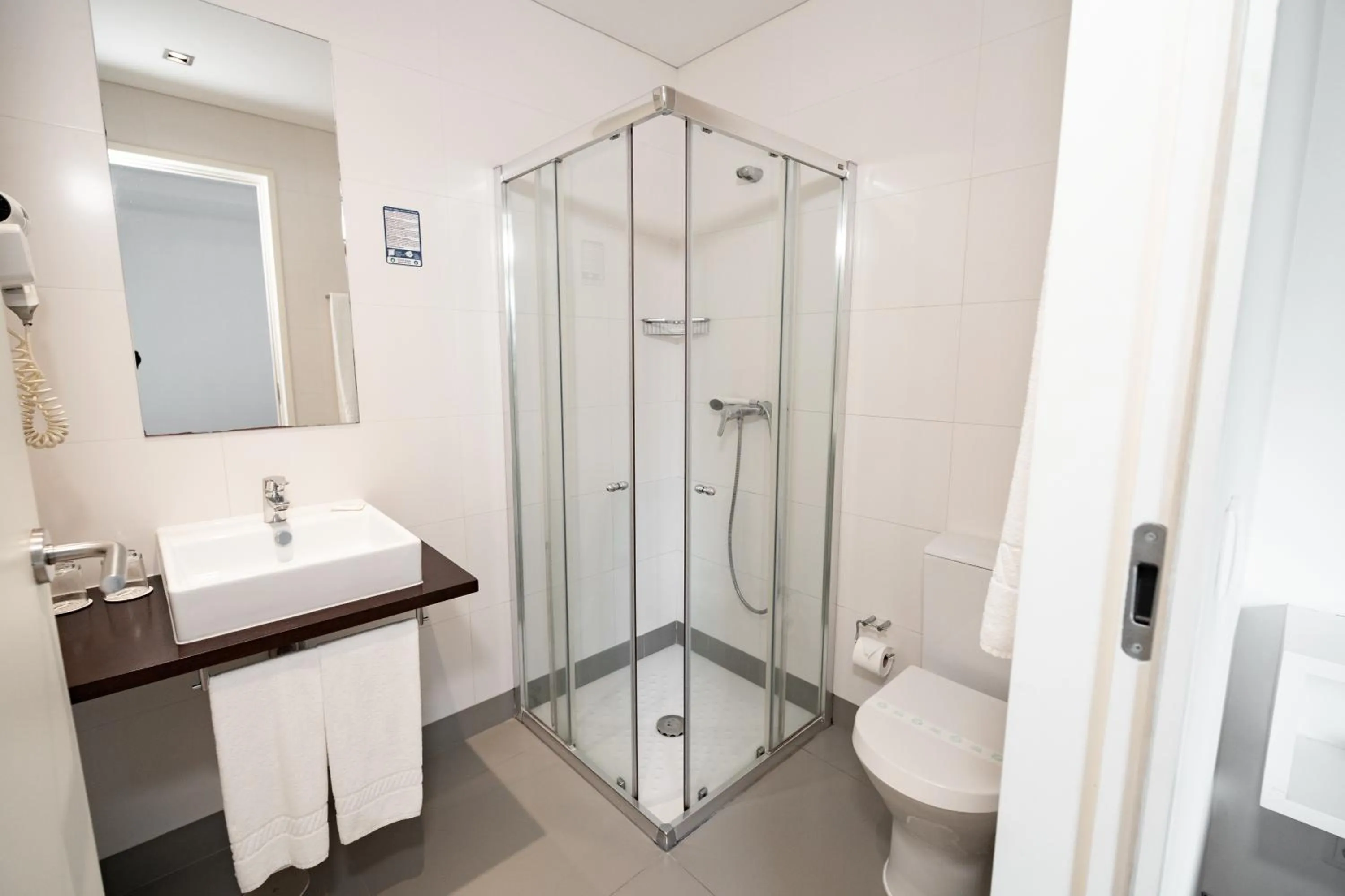 Shower in Hotel A Ponte