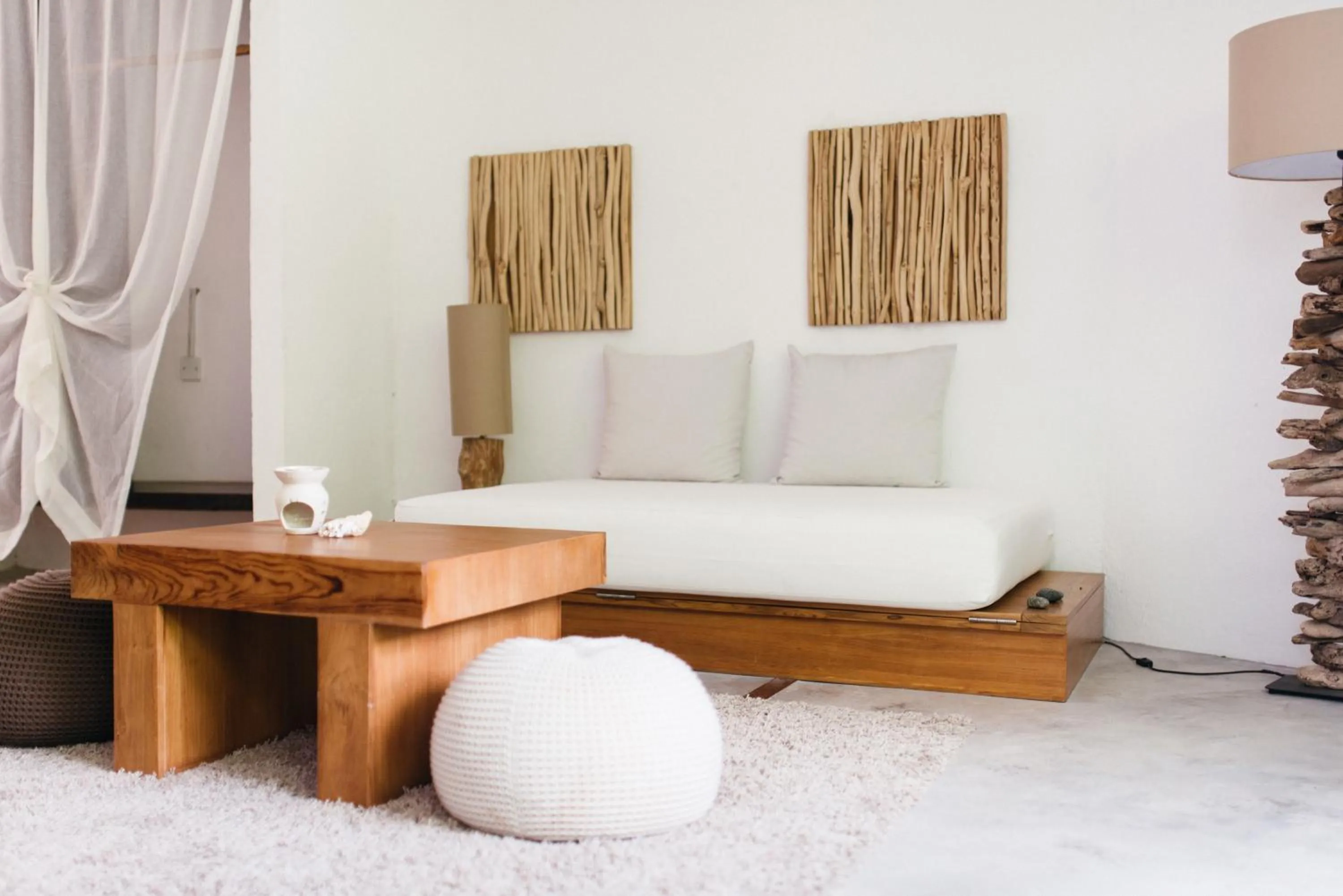 Living room, Bed in Bliss Boutique Hotel Seychelles