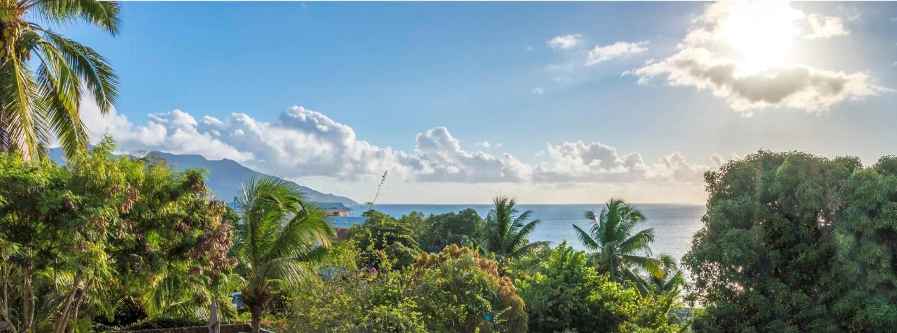 Natural landscape in Bliss Boutique Hotel Seychelles
