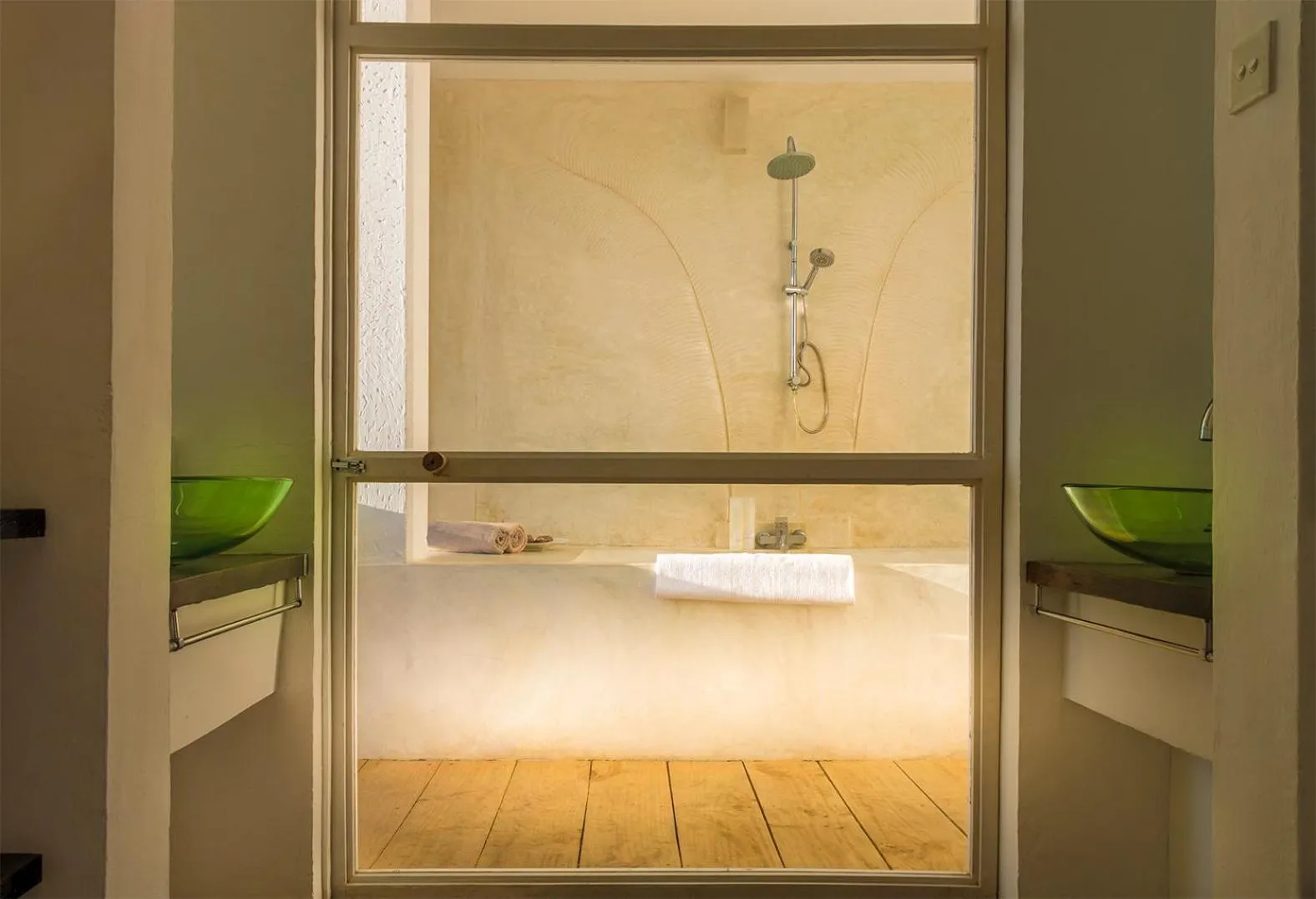 Shower in Bliss Boutique Hotel Seychelles