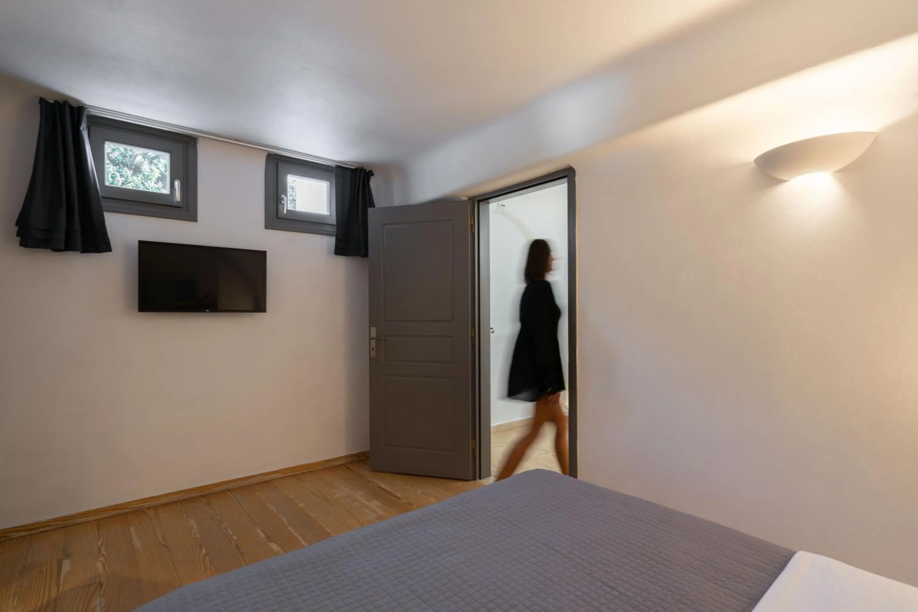 Bedroom, Bed in Santorini Princess Presidential Suites