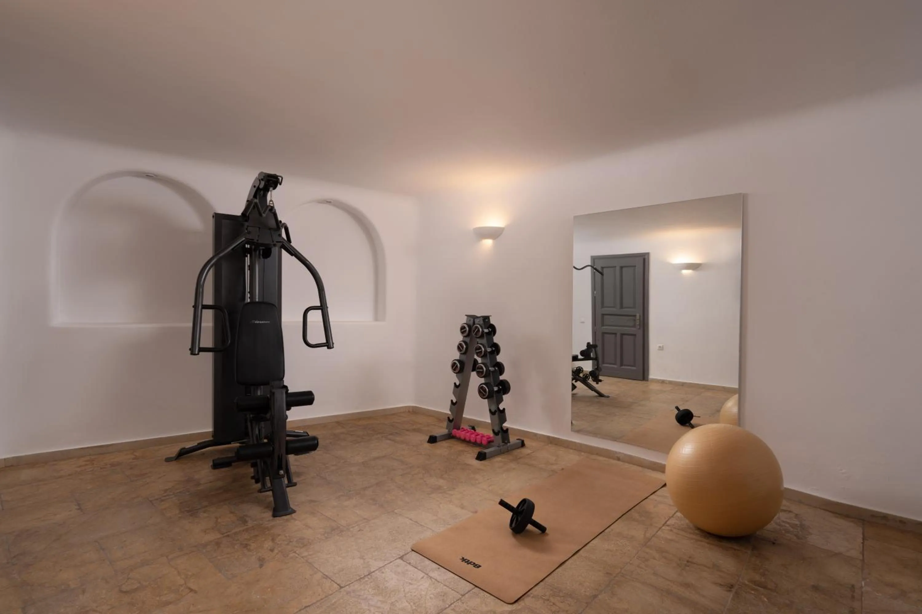 Fitness centre/facilities in Santorini Princess Presidential Suites