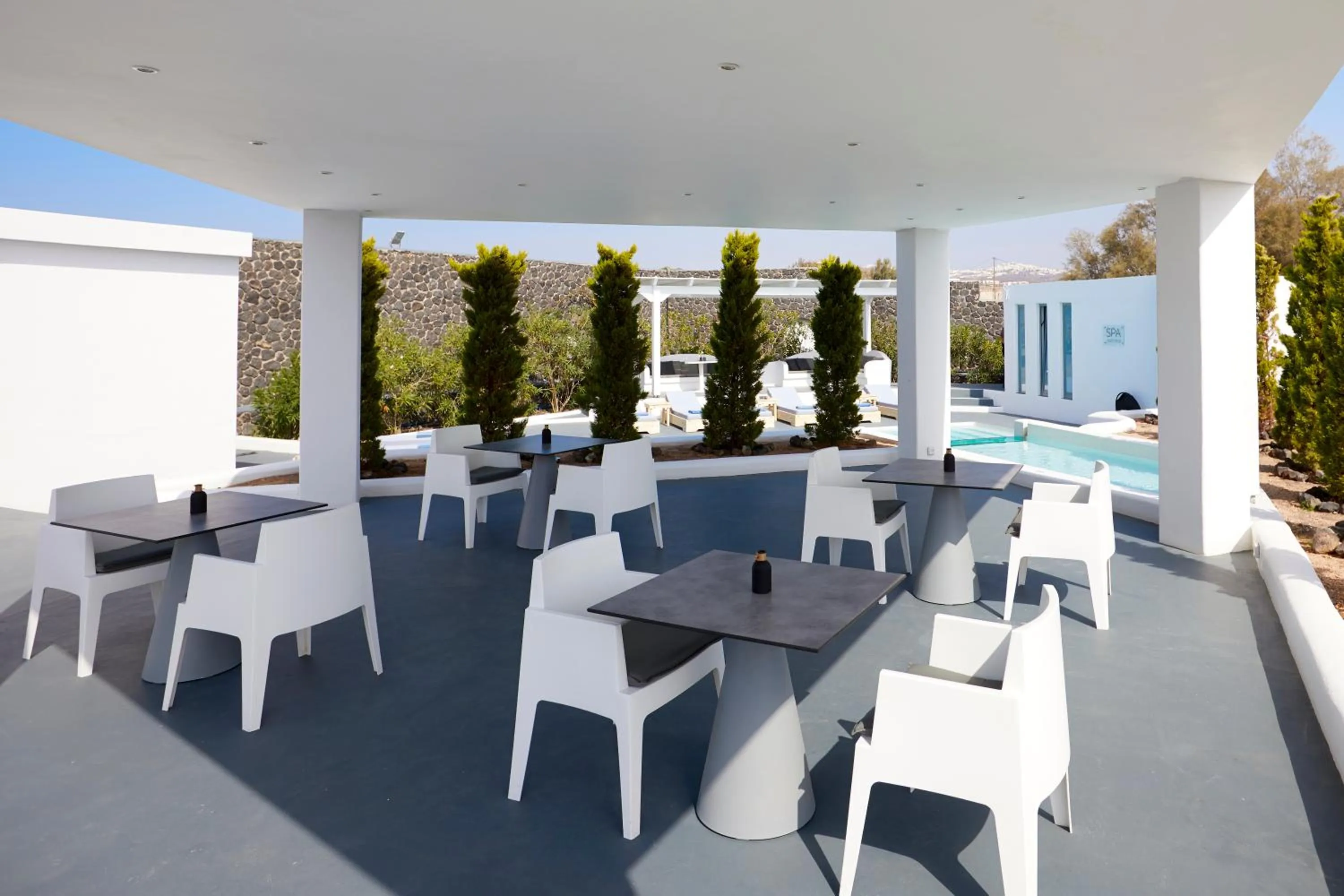 Restaurant/places to eat in Santorini Princess Presidential Suites