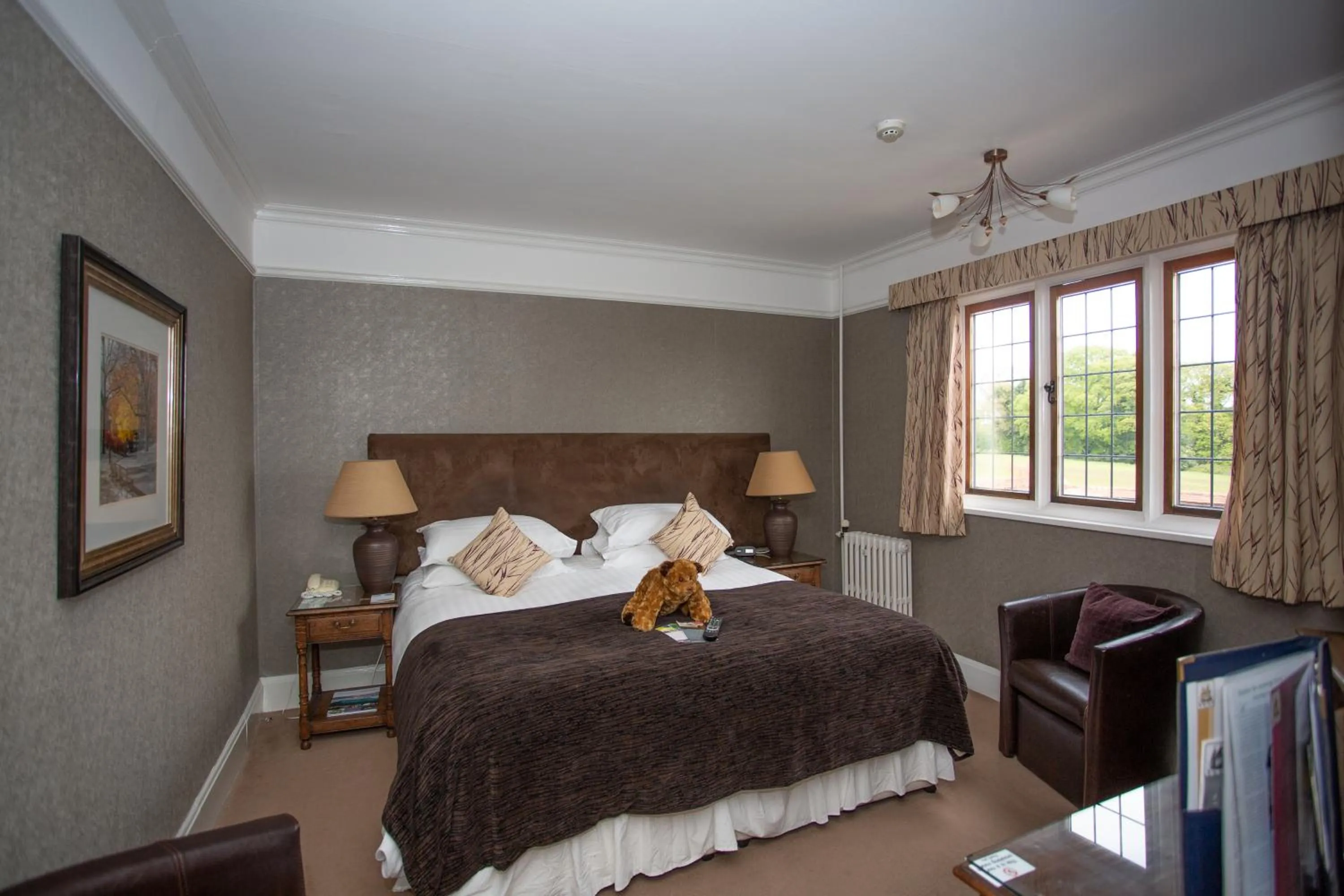 Bedroom, Bed in Dales Country House Hotel