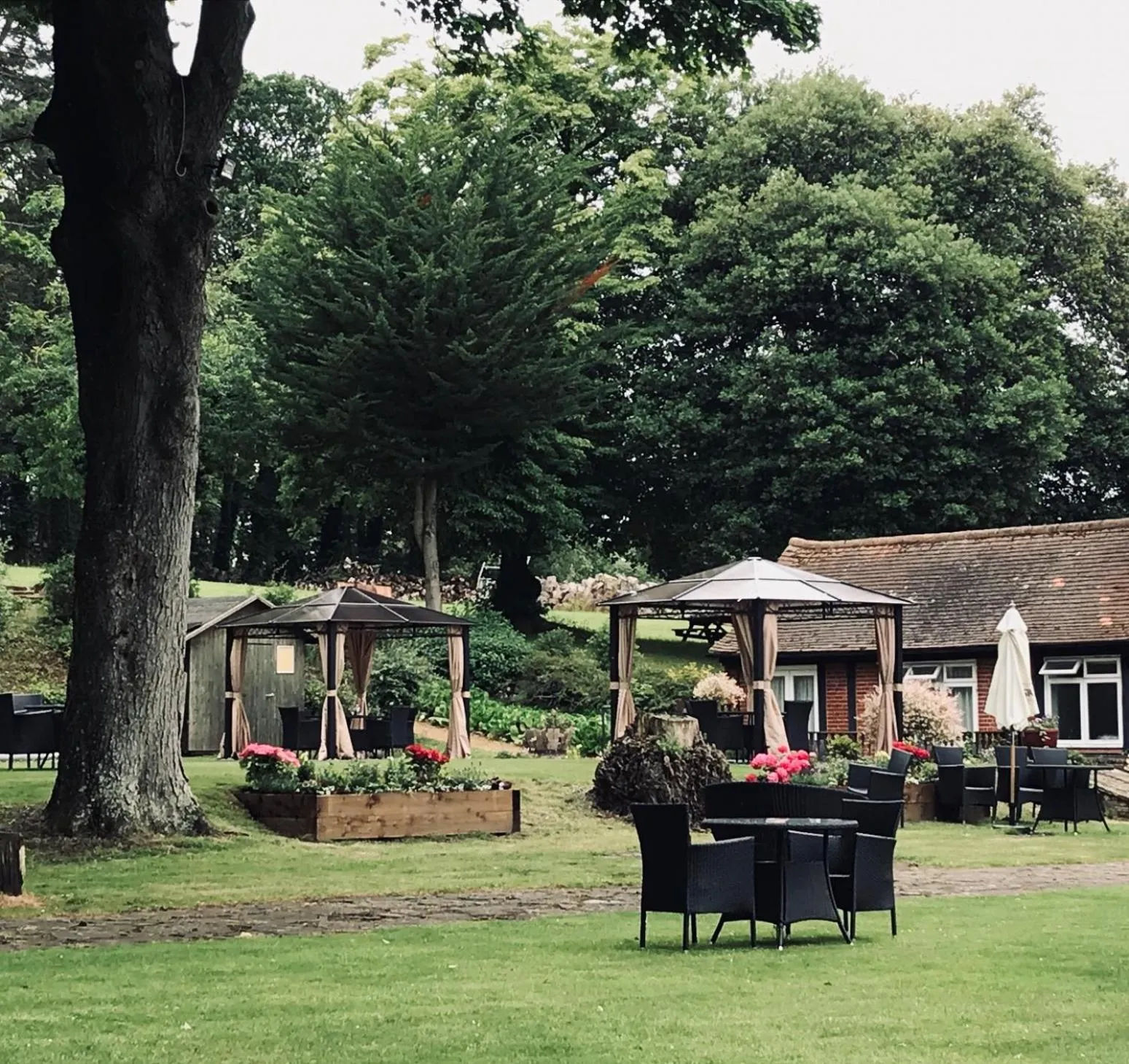 Garden in Dales Country House Hotel