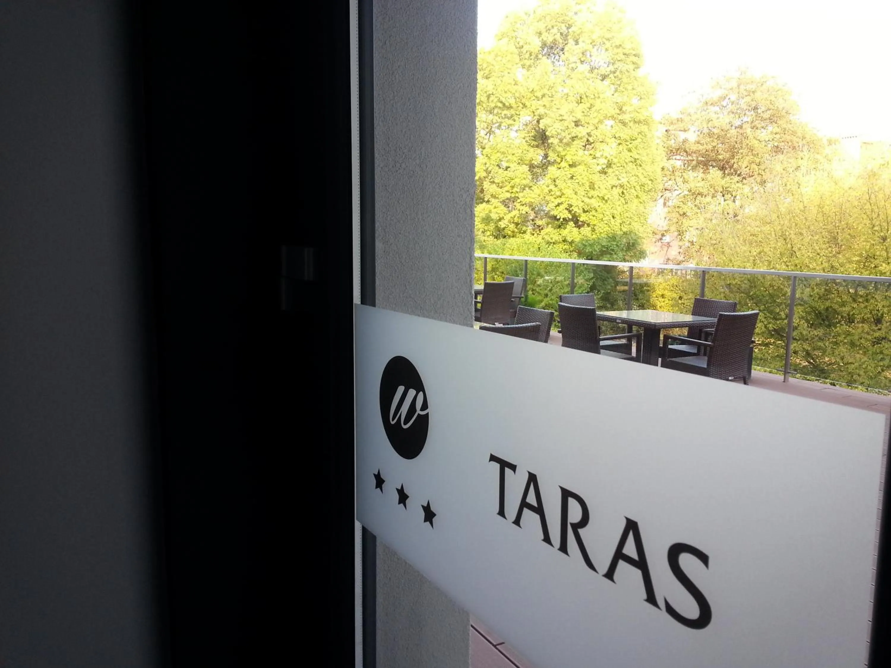 Patio in Hotel Weneda