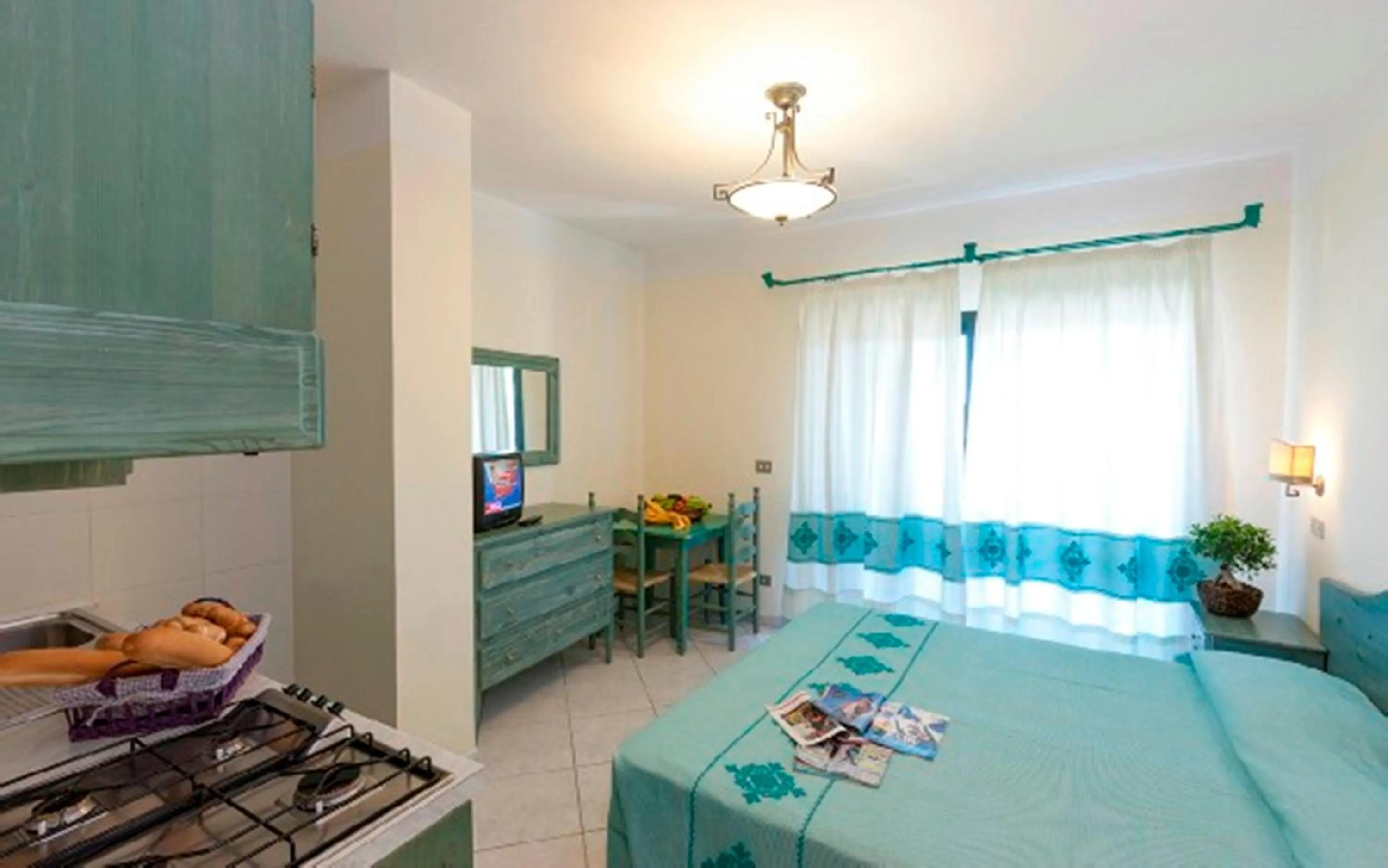 Bedroom, Bed in Residence Marina Palace