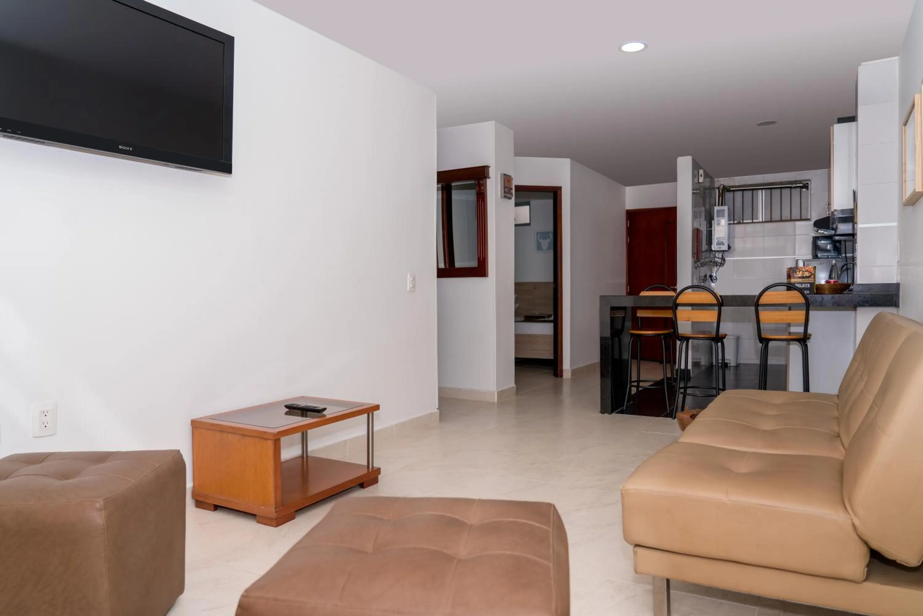 Living room in Hotel Buena Vista