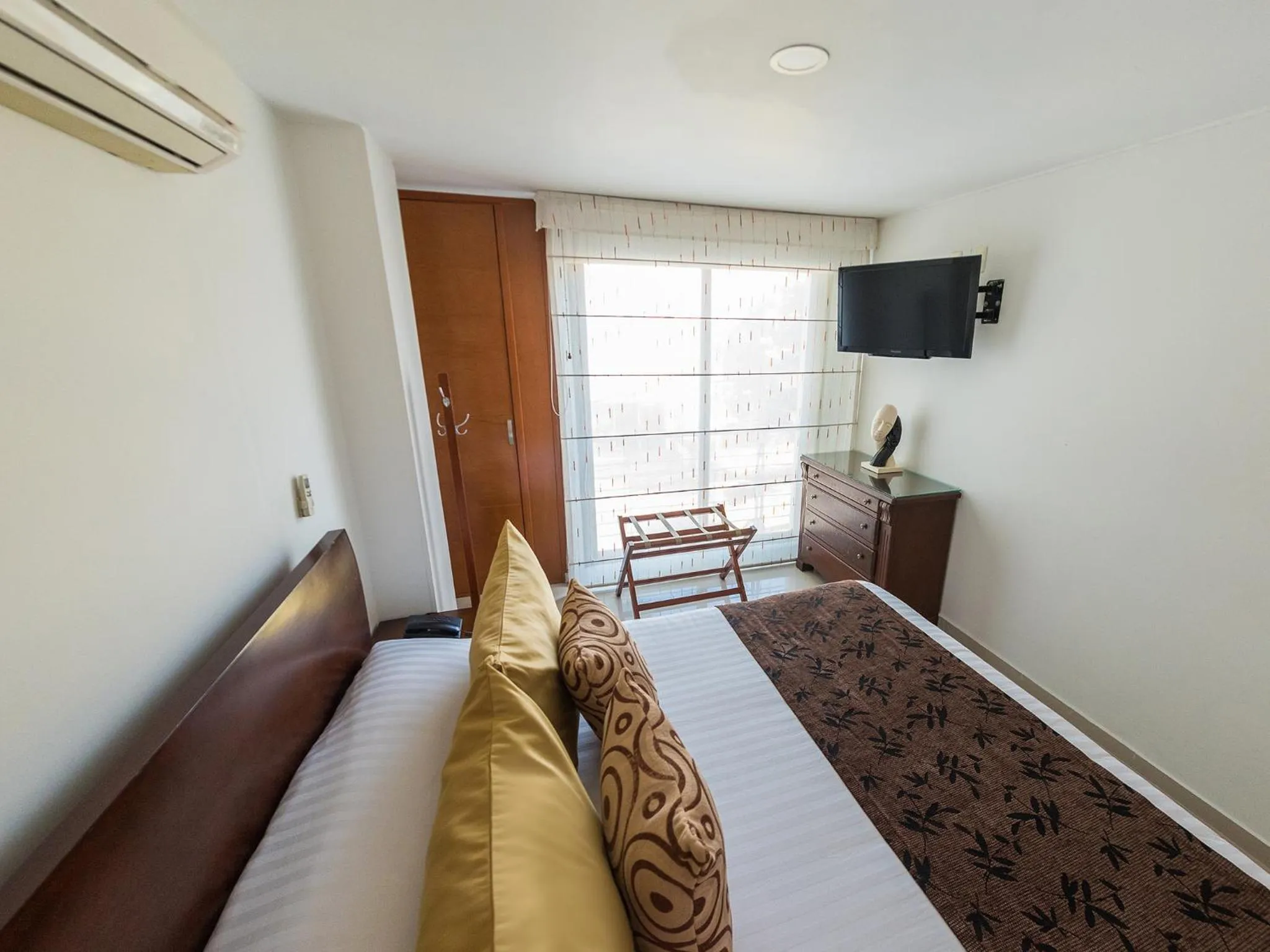 Decorative detail, Bed in Hotel Buena Vista