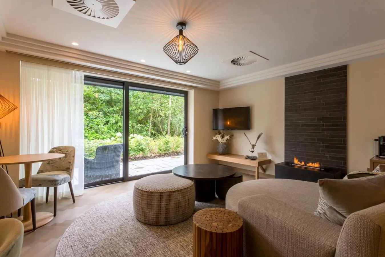 Property building in Storrs Hall Hotel on the shore of Lake Windermere