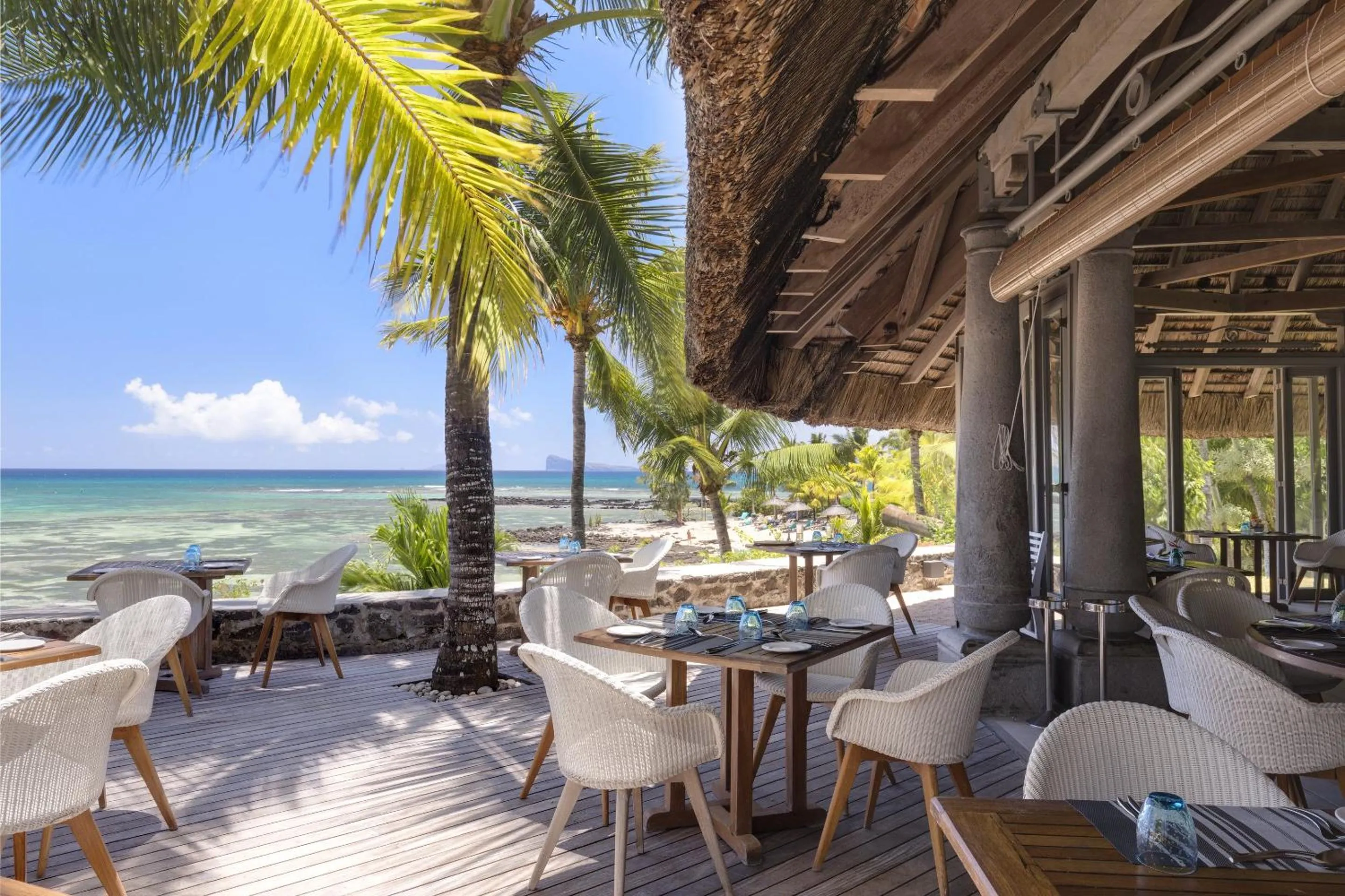 Restaurant/places to eat in Canonnier Beachcomber Golf Resort & Spa