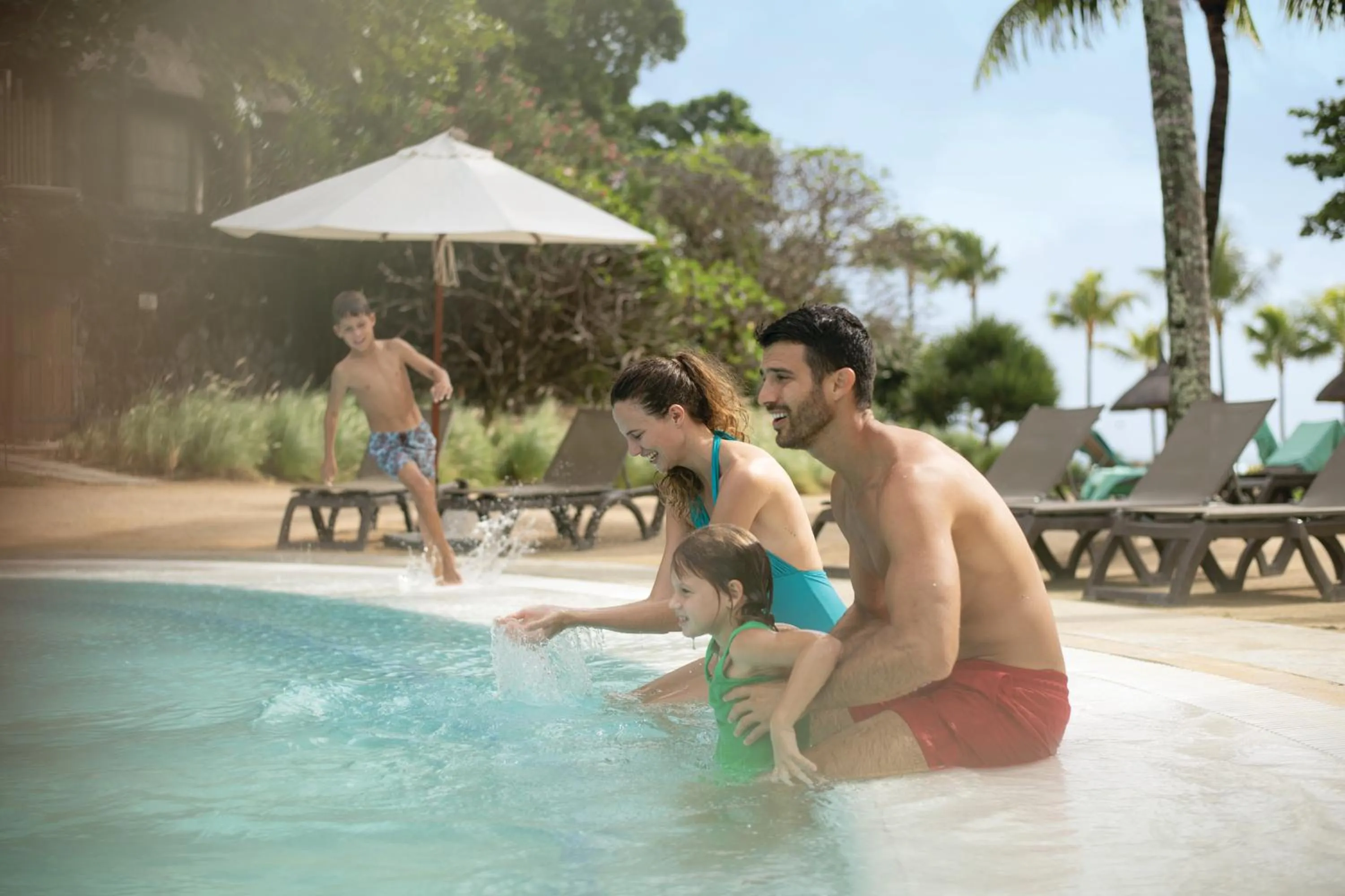 Swimming pool in Canonnier Beachcomber Golf Resort & Spa