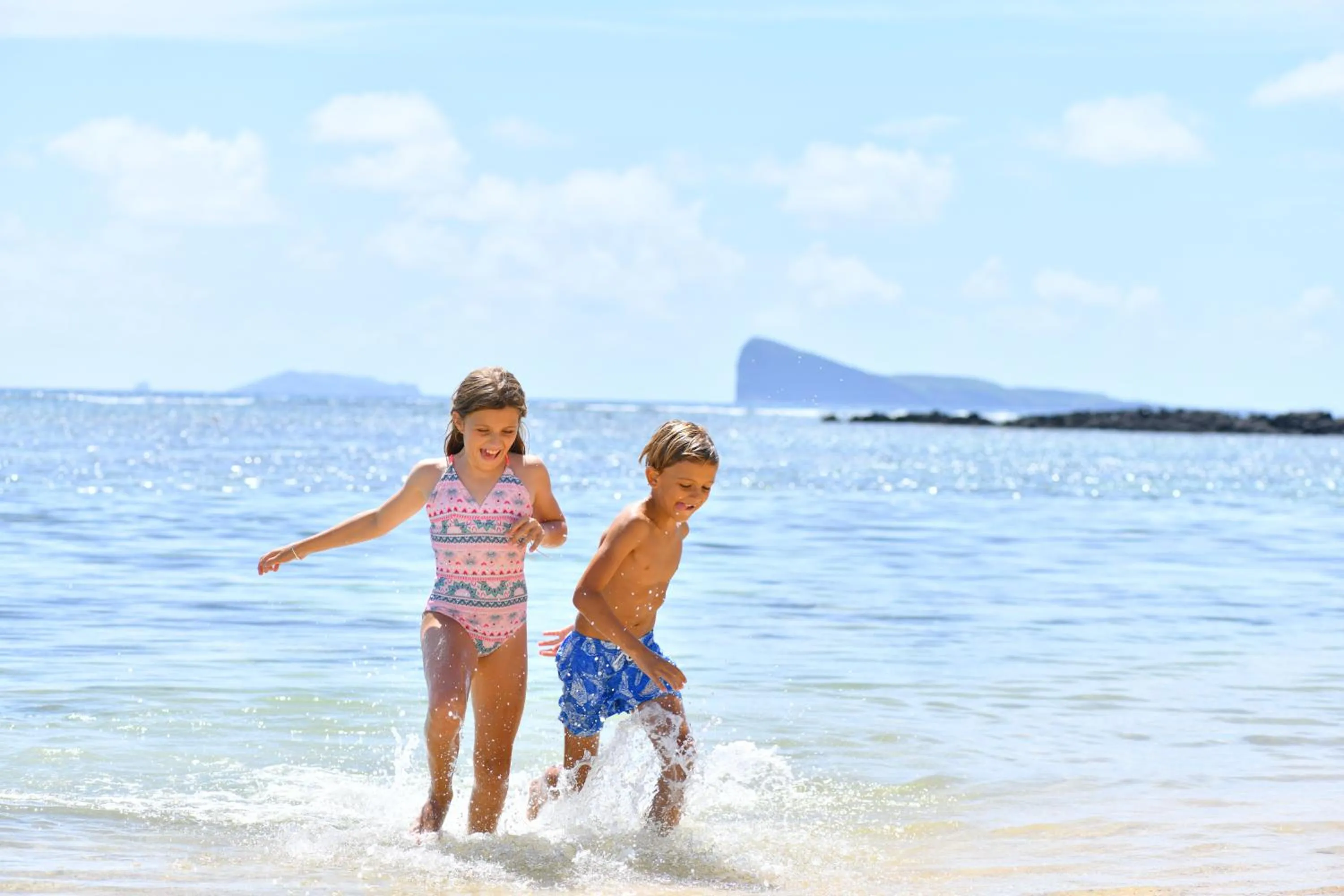 Beach in Canonnier Beachcomber Golf Resort & Spa