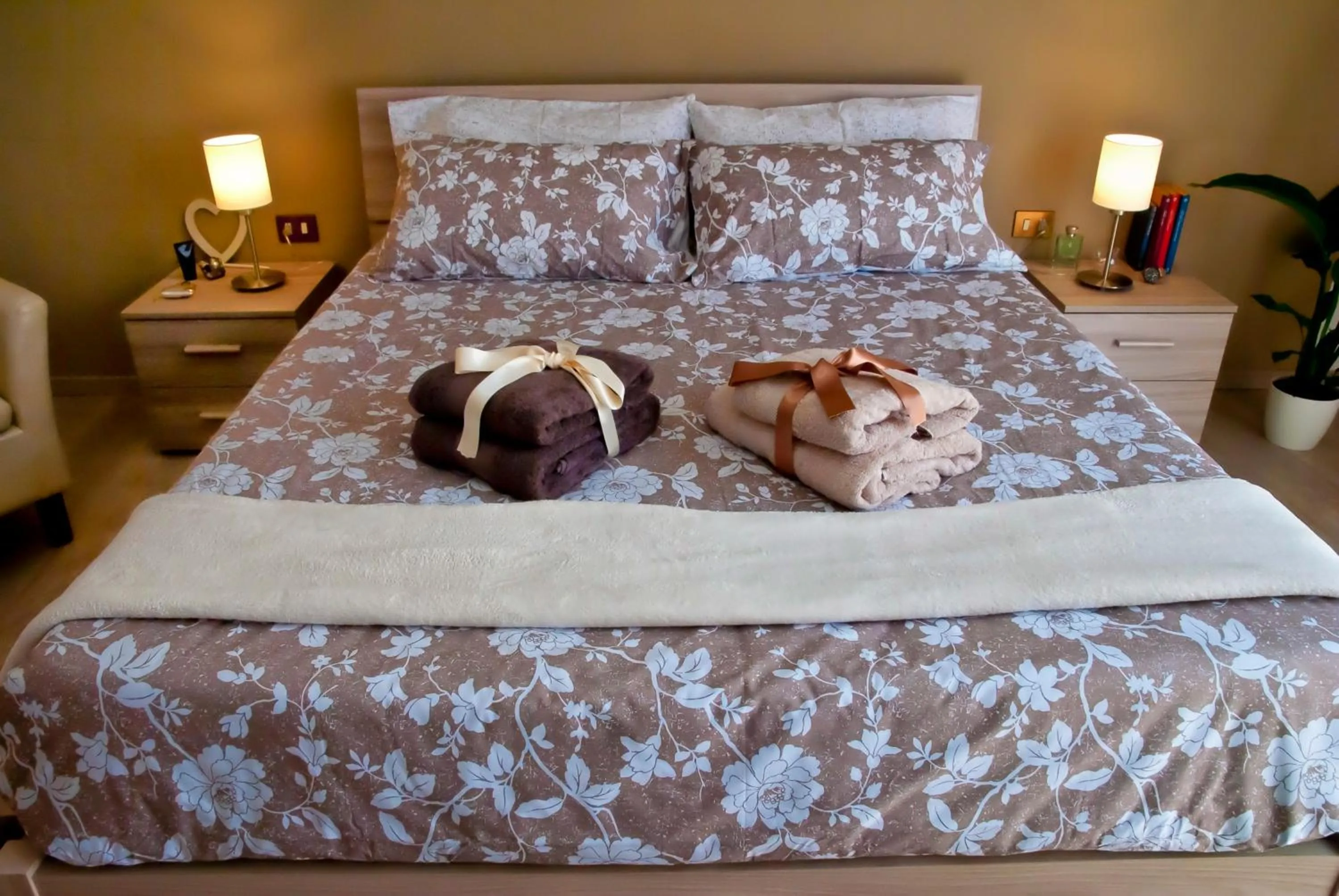 Bedroom in Montellinos Suite Tortora