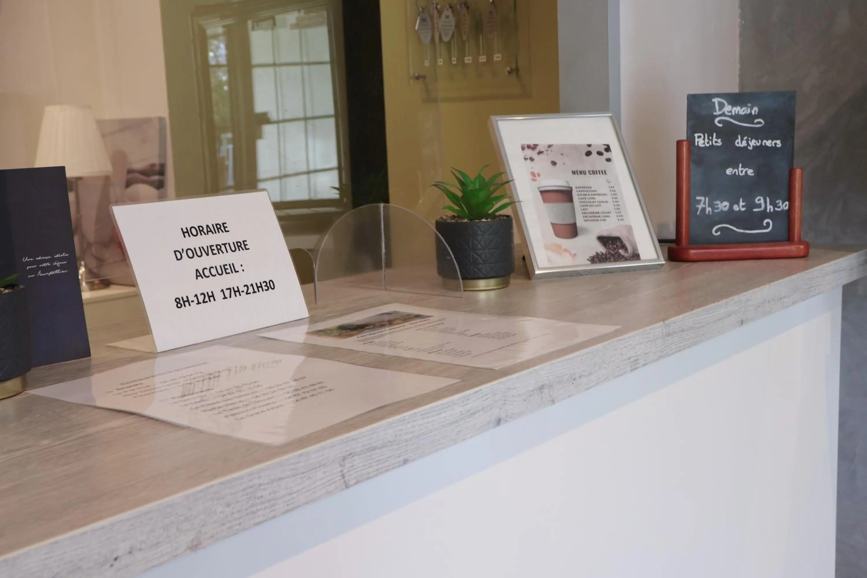 Lobby or reception in Hotel Abelia