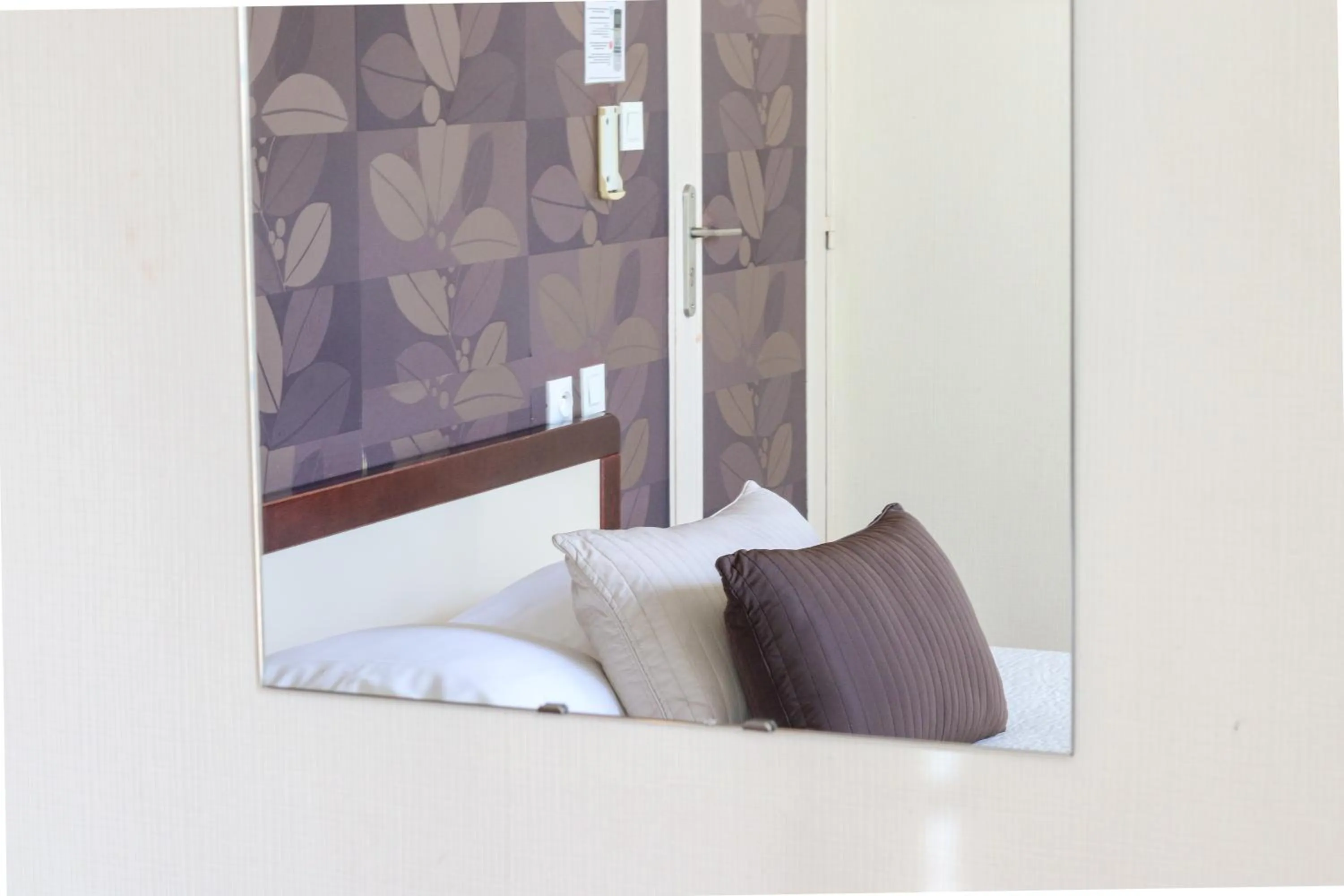 Decorative detail, Bed in Hotel Abelia