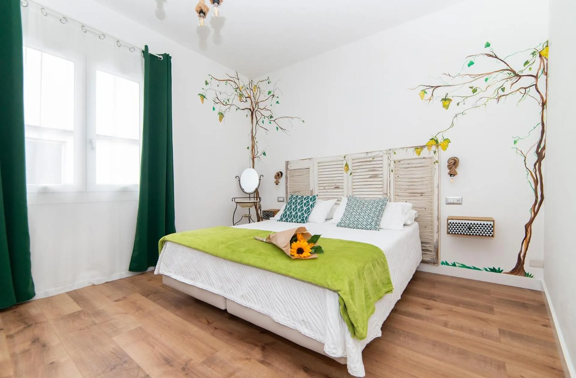 Bed in B&B Mario Relais