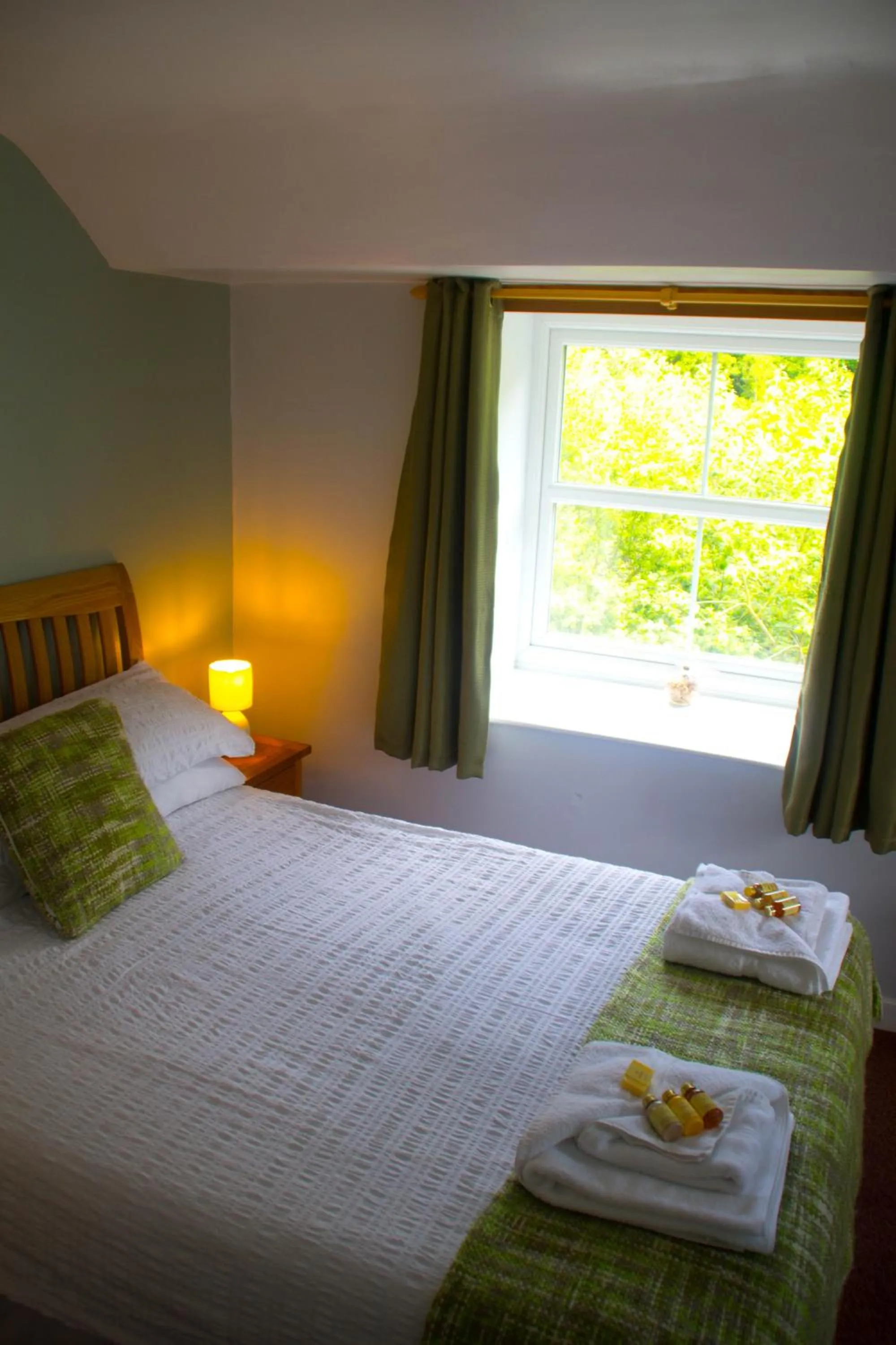 Bed in The Elks Head Inn