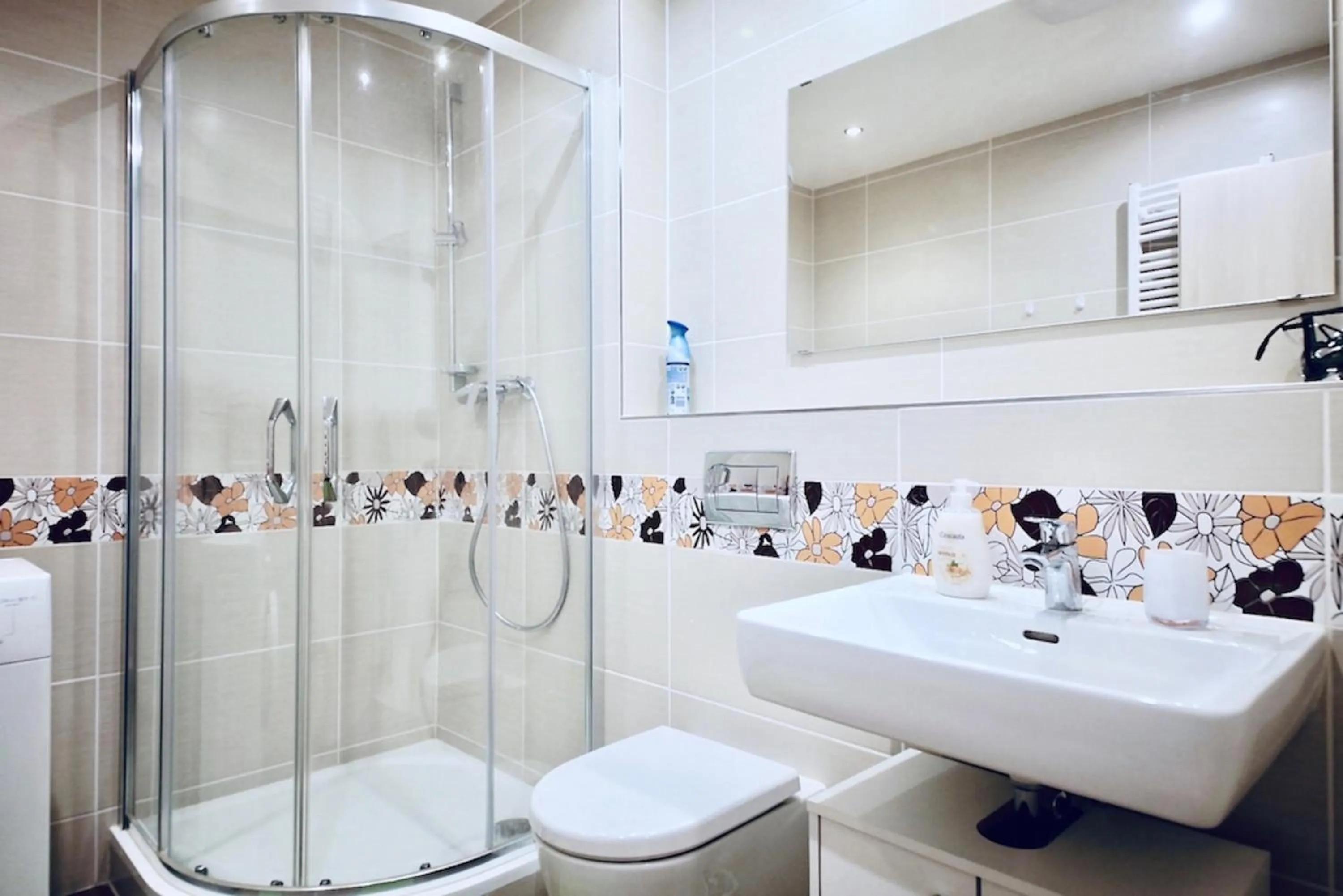 Shower in ART Garden Towers Prague