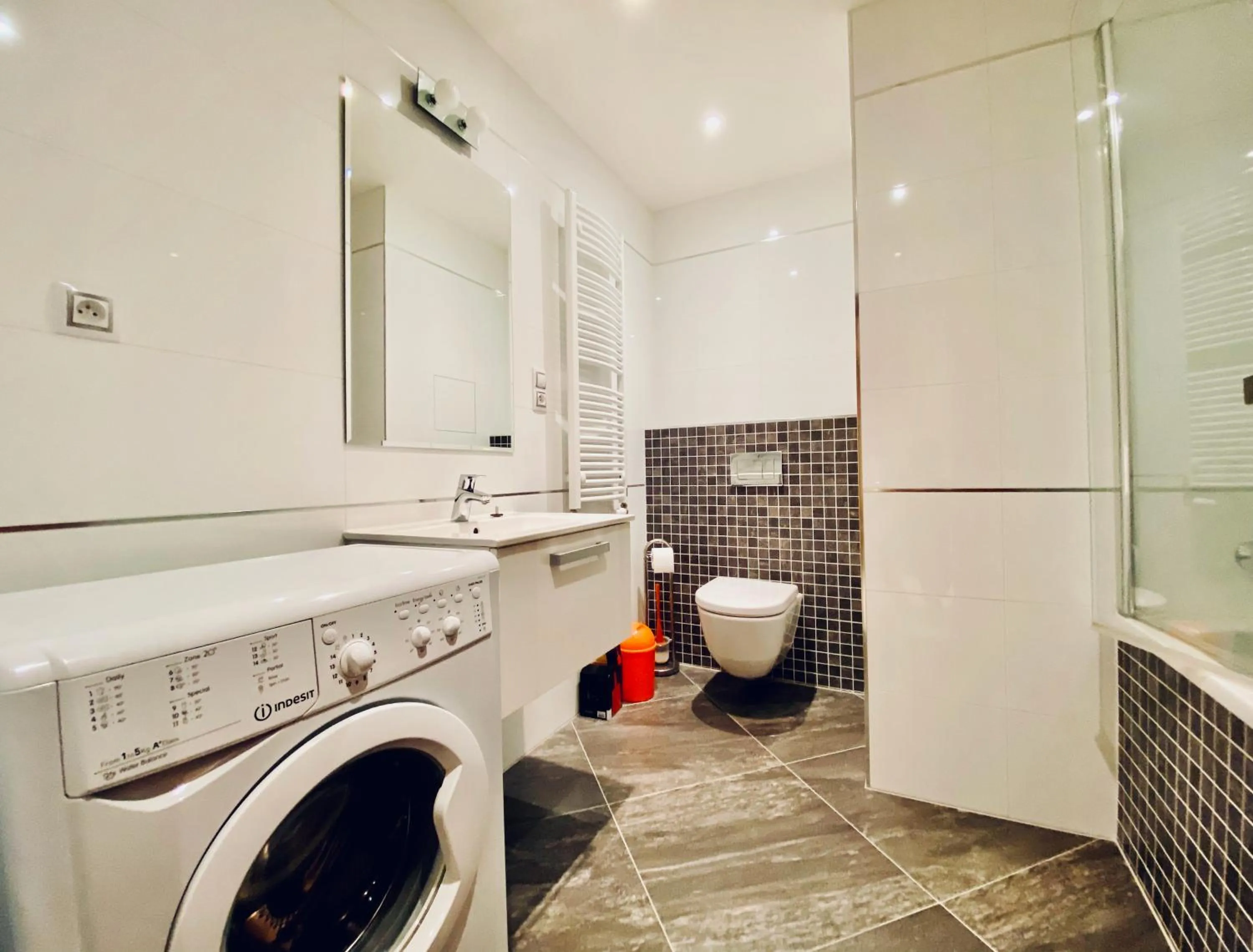 Bathroom in ART Garden Towers Prague