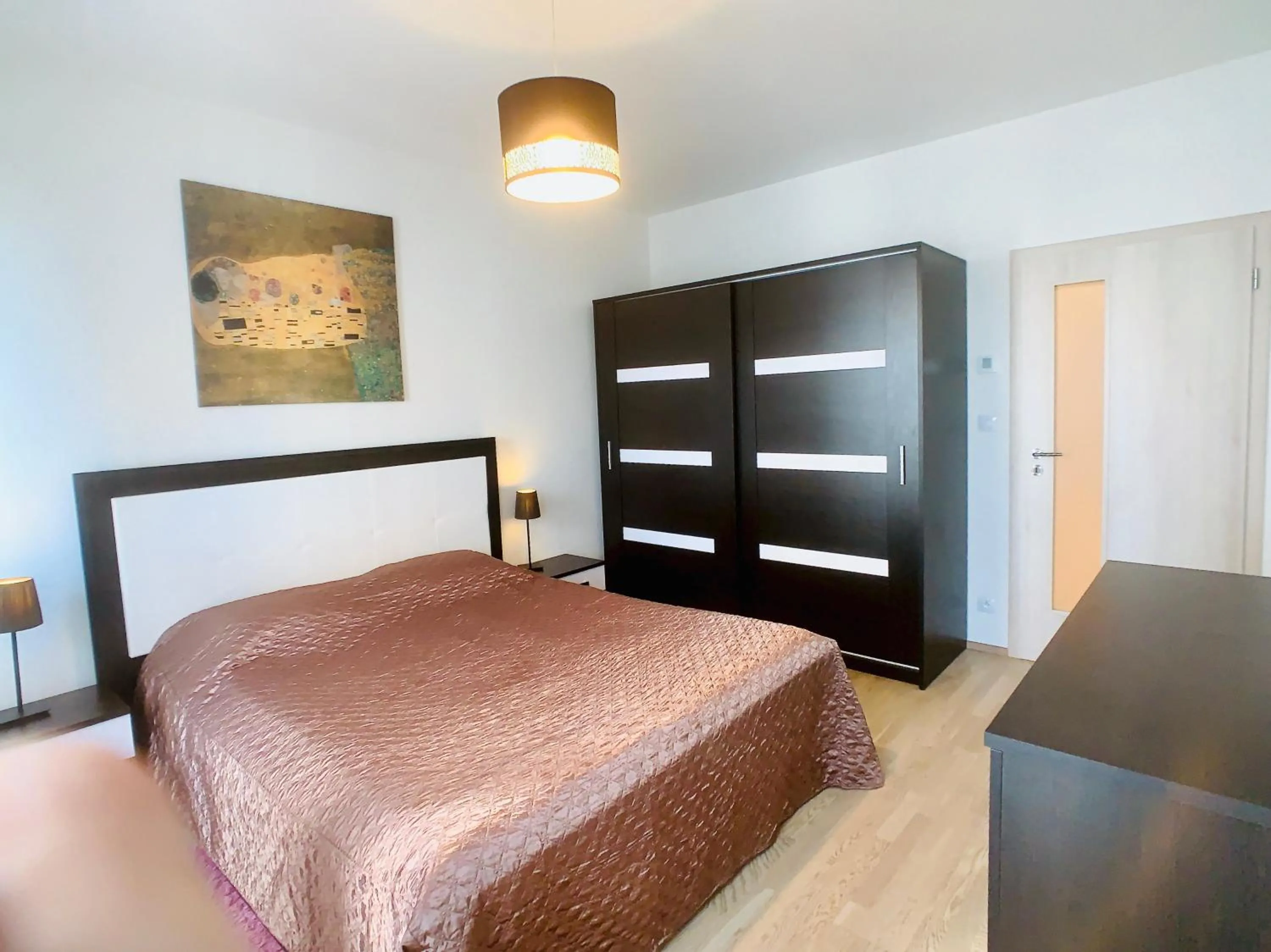 Bed in ART Garden Towers Prague