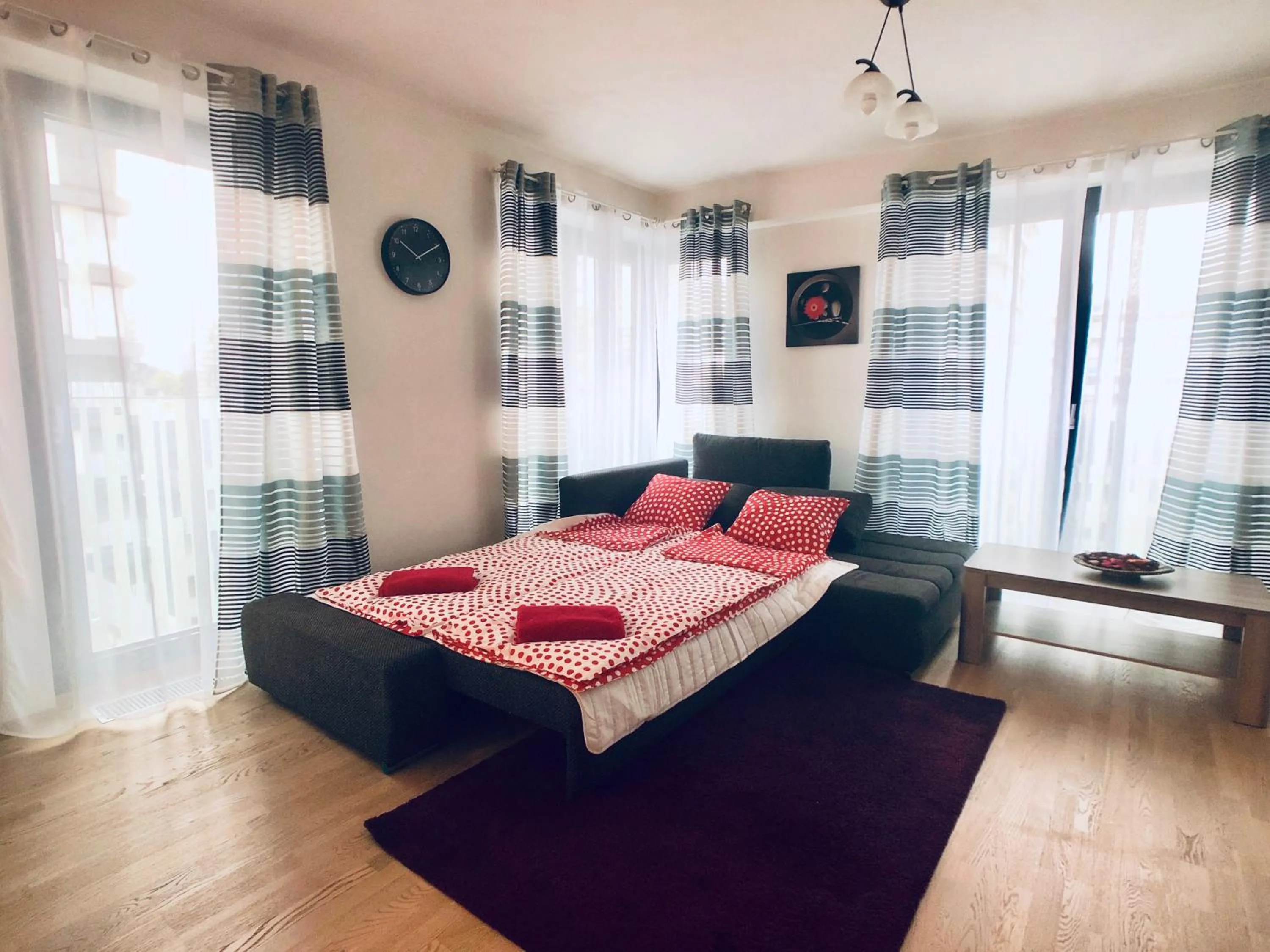 Bed in ART Garden Towers Prague