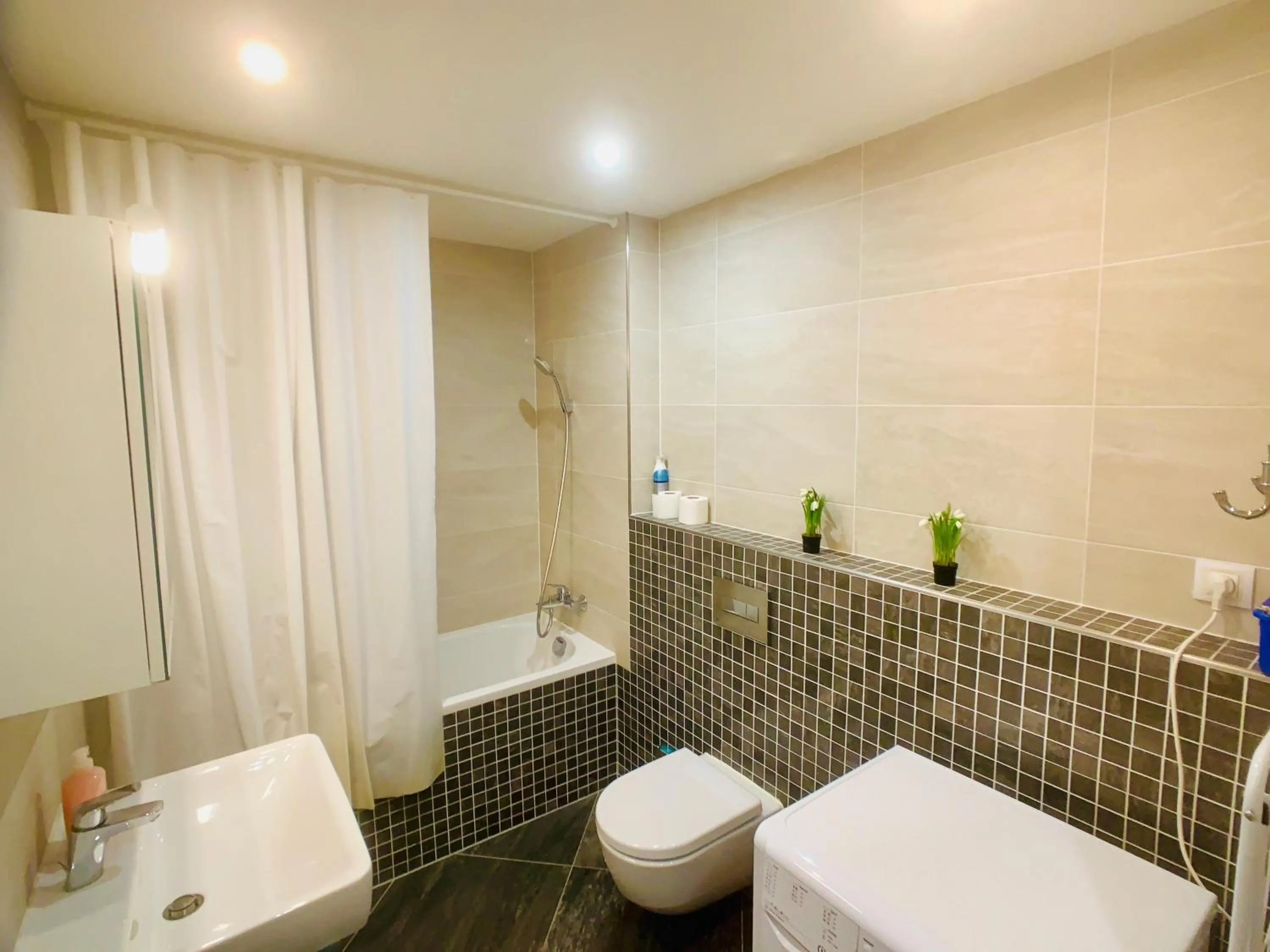 Shower in ART Garden Towers Prague