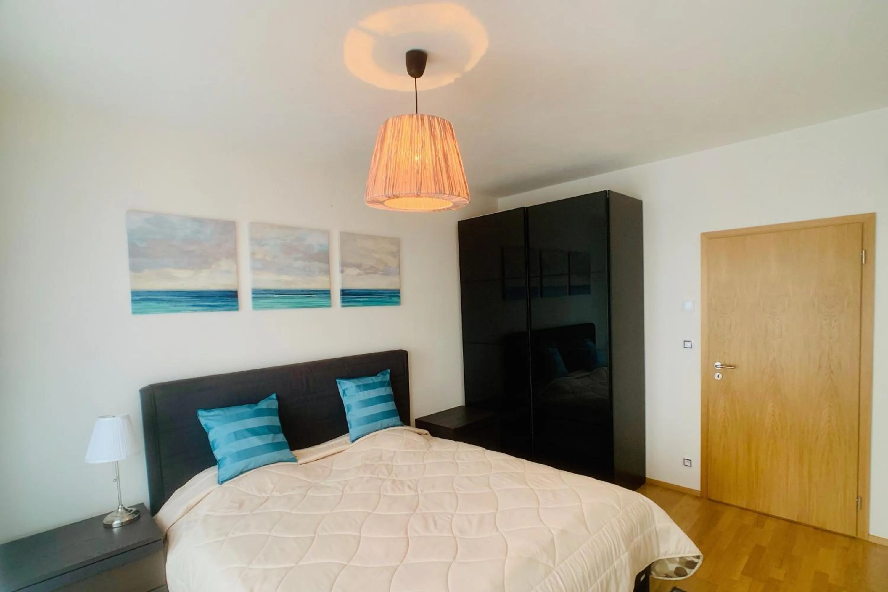 Bed in ART Garden Towers Prague