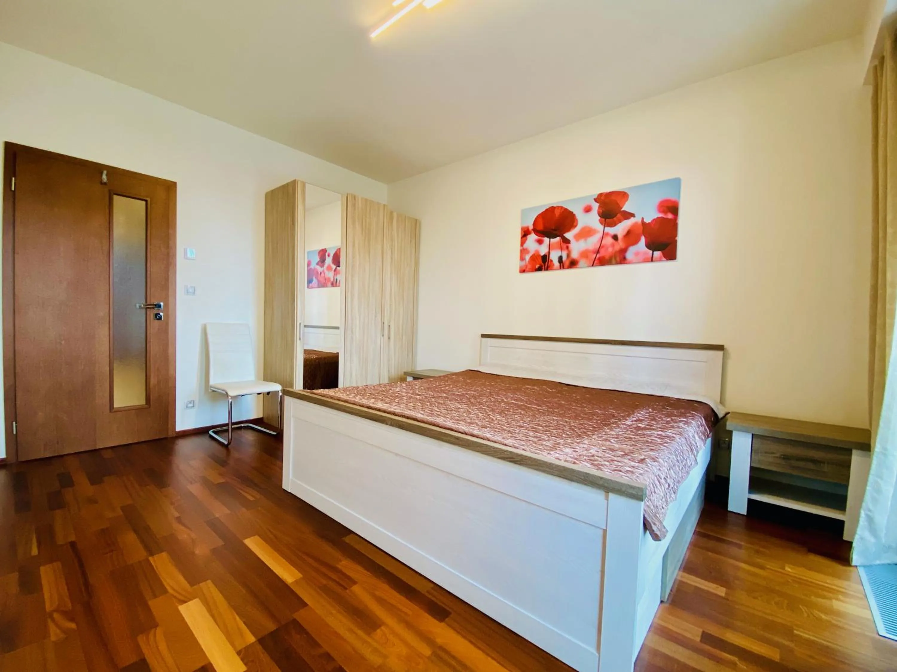 Bed in ART Garden Towers Prague