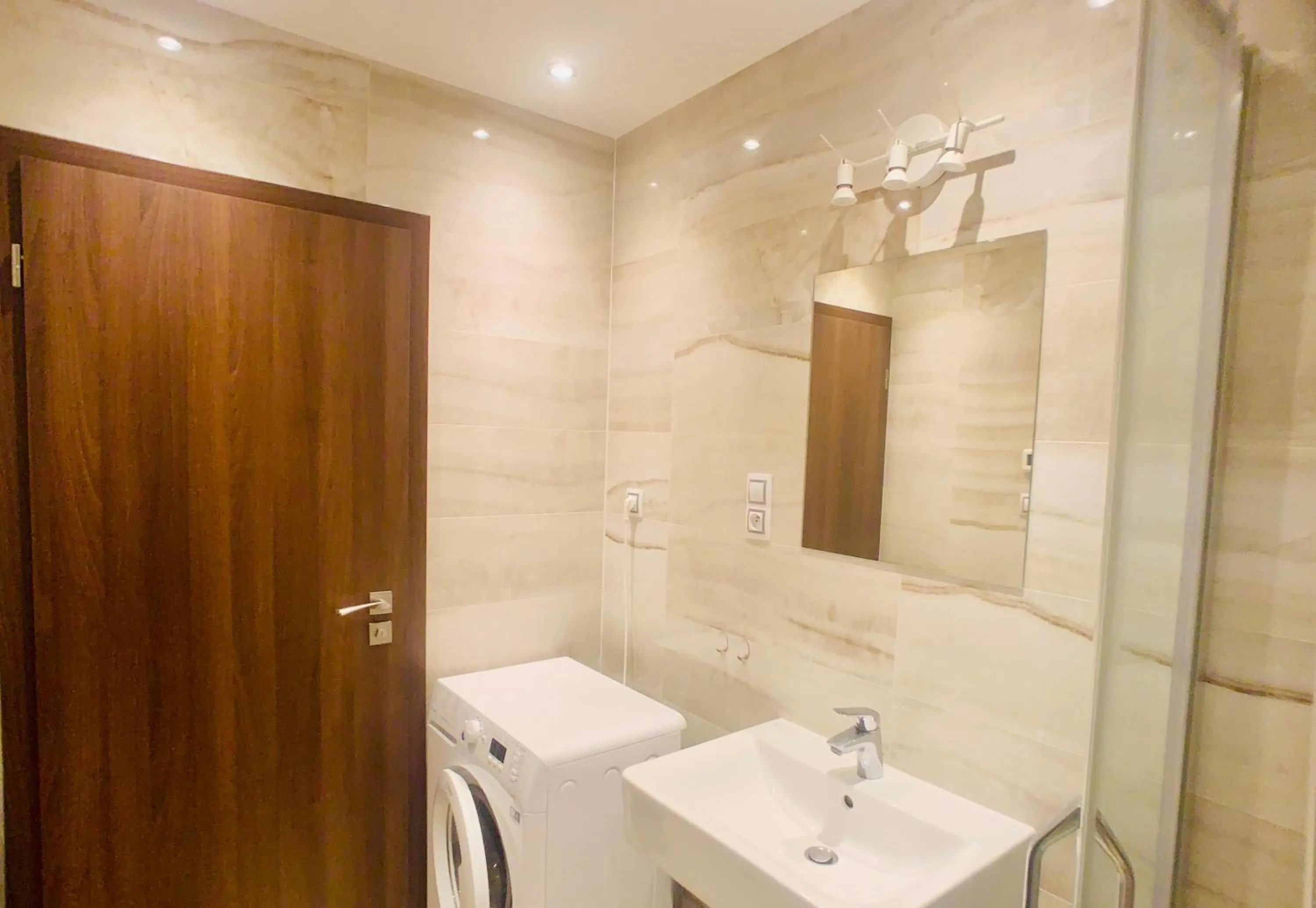 Bathroom in ART Garden Towers Prague