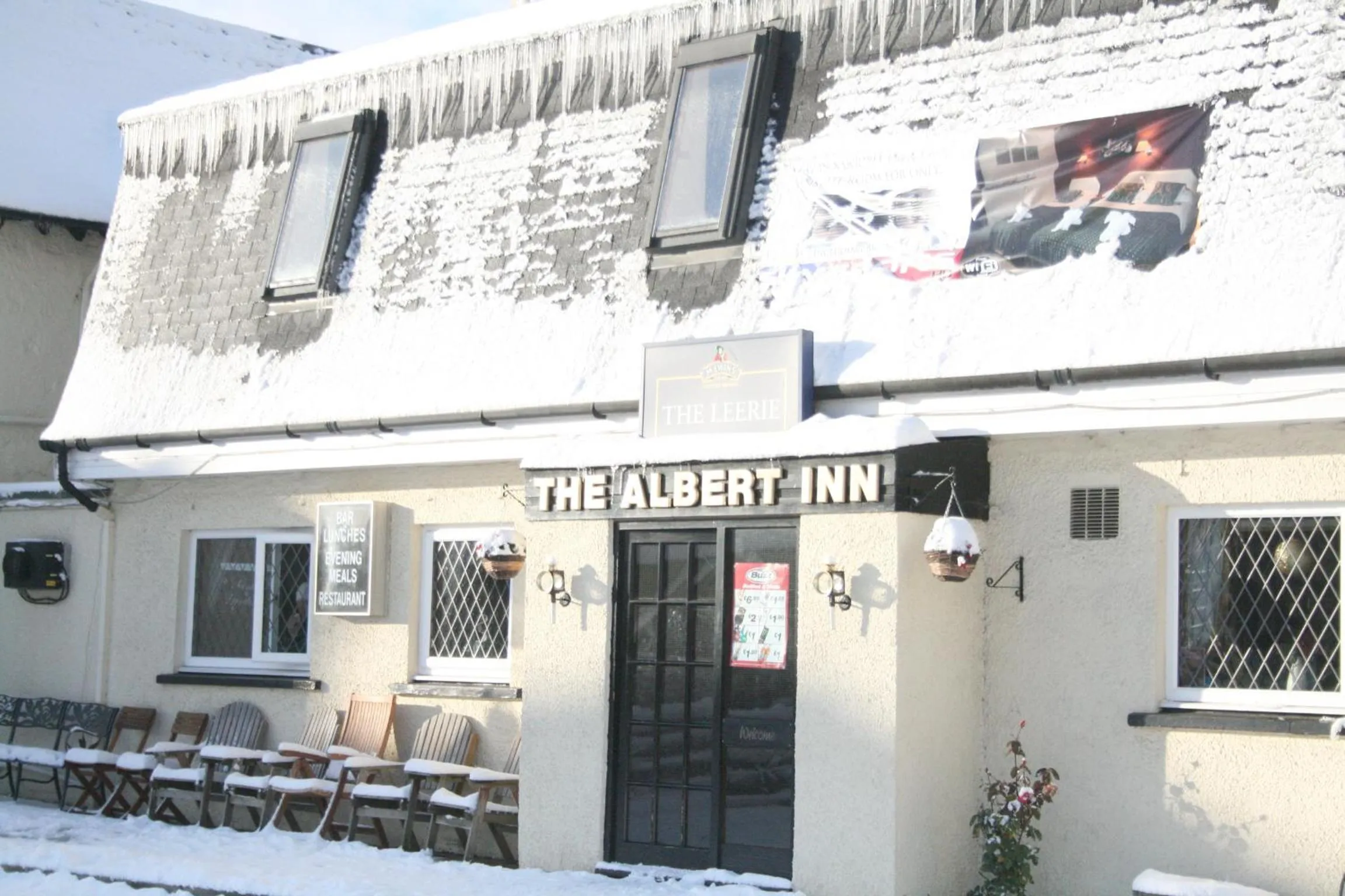 Facade/entrance in The Albert Inn
