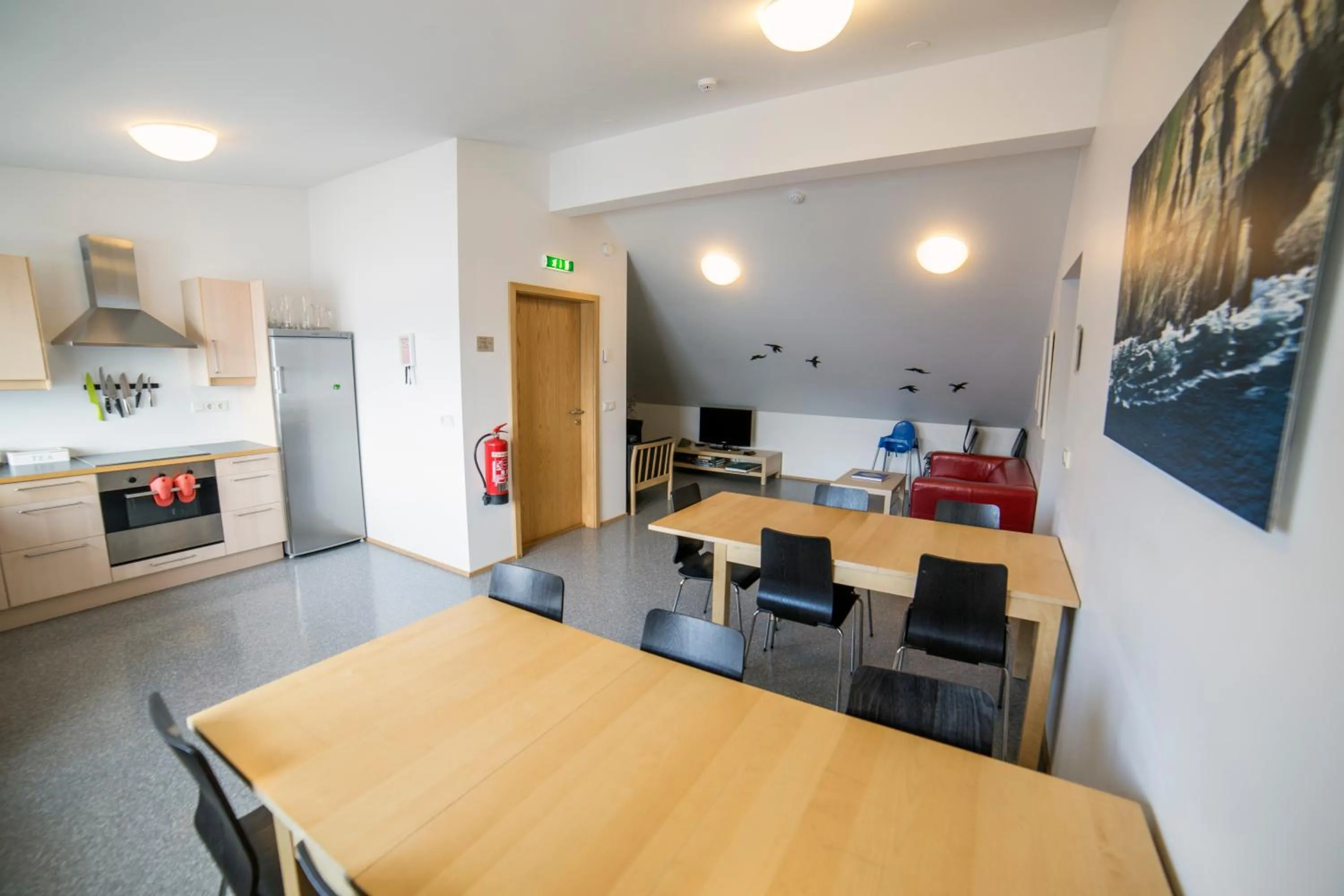 Kitchen or kitchenette in Blabjorg Resort