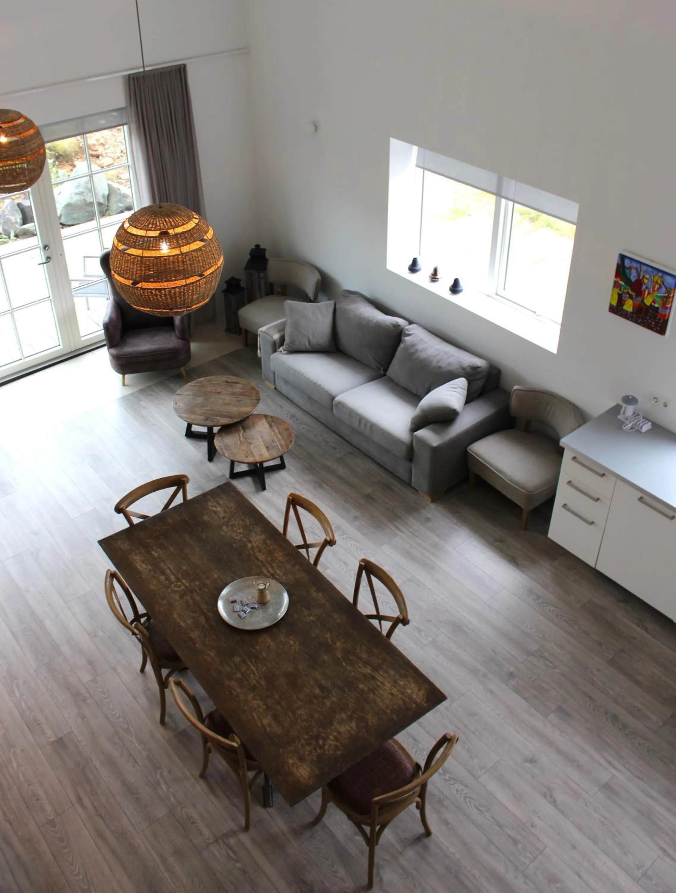 Living room in Blabjorg Resort