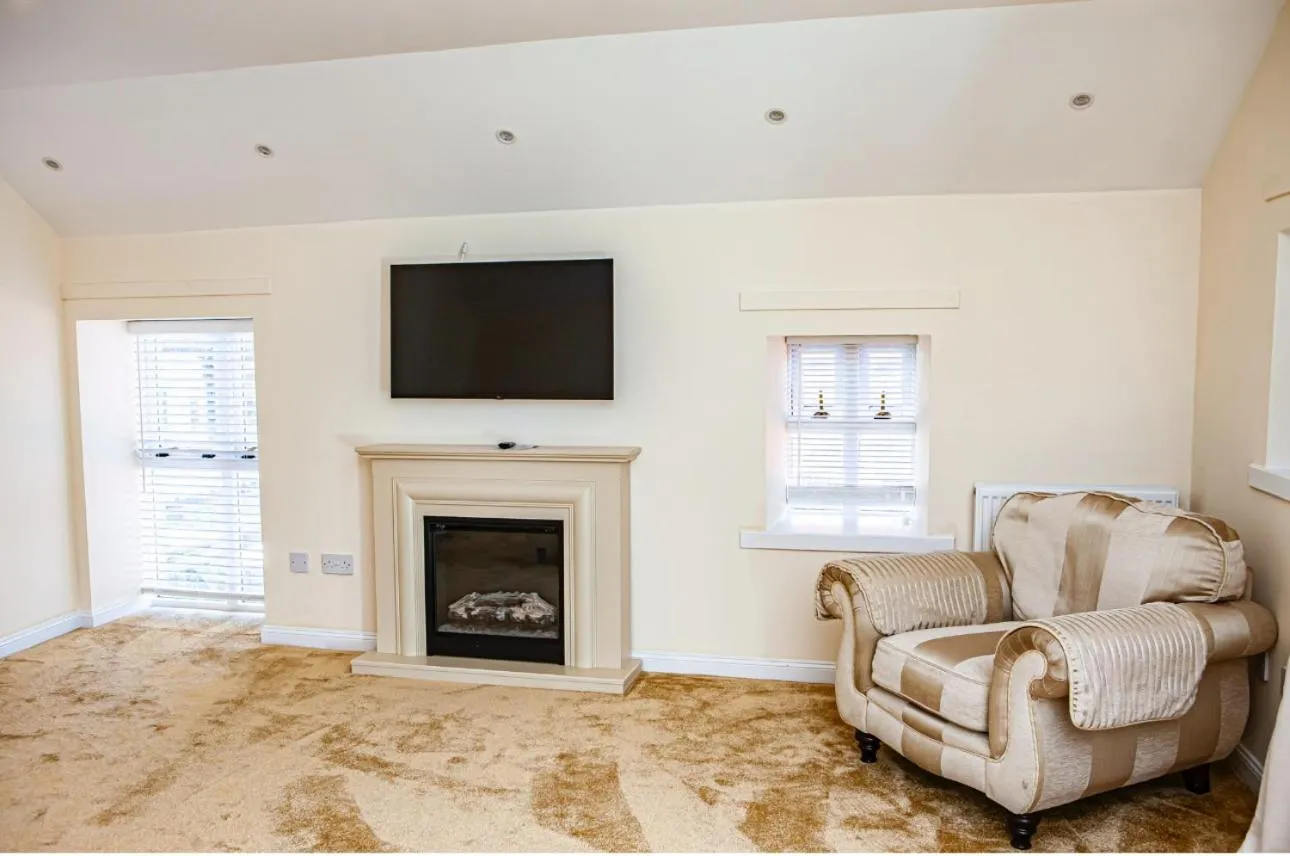 Living room in The Blackhorse Accommodation