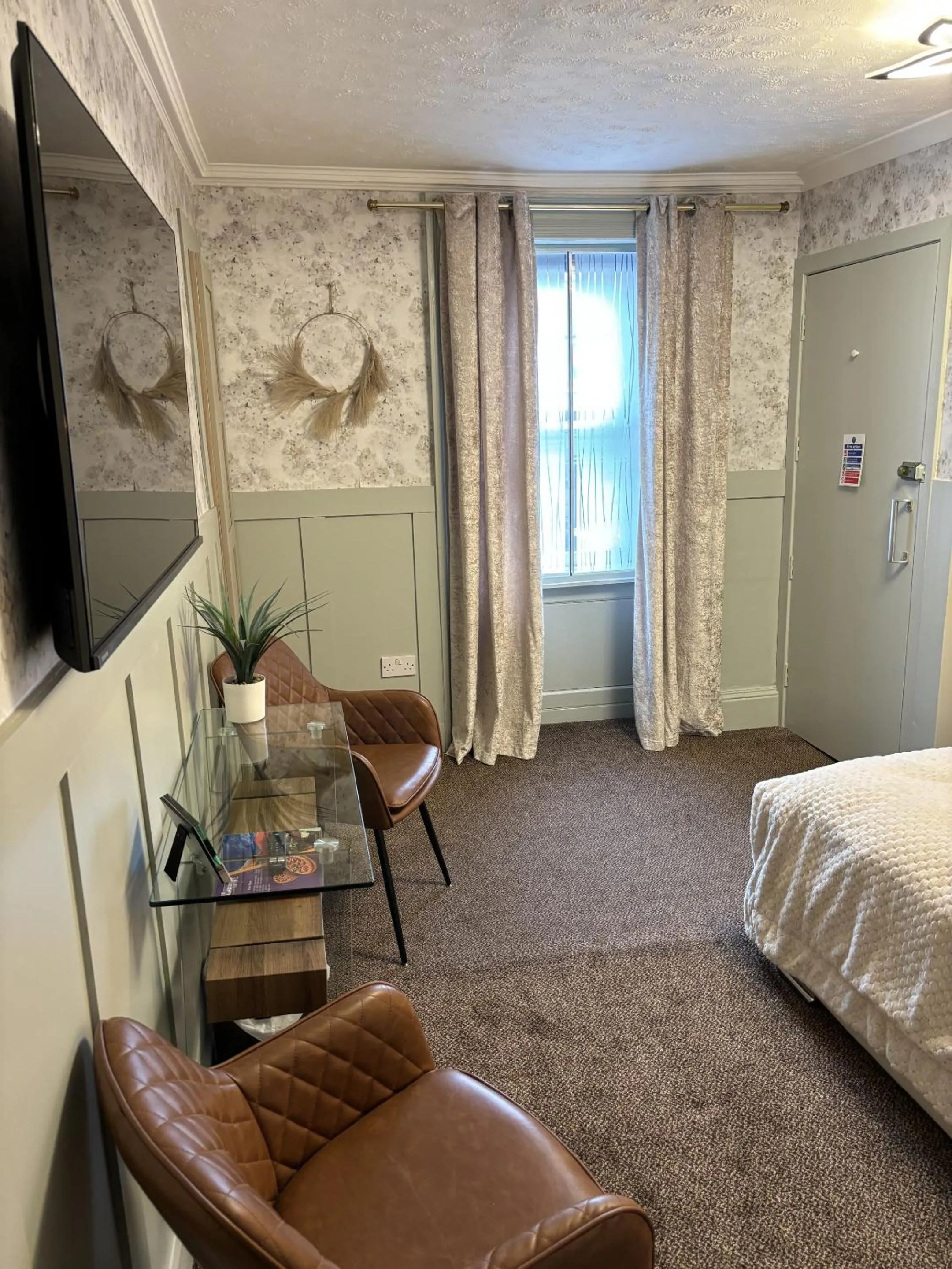 Bedroom in The Blackhorse Accommodation