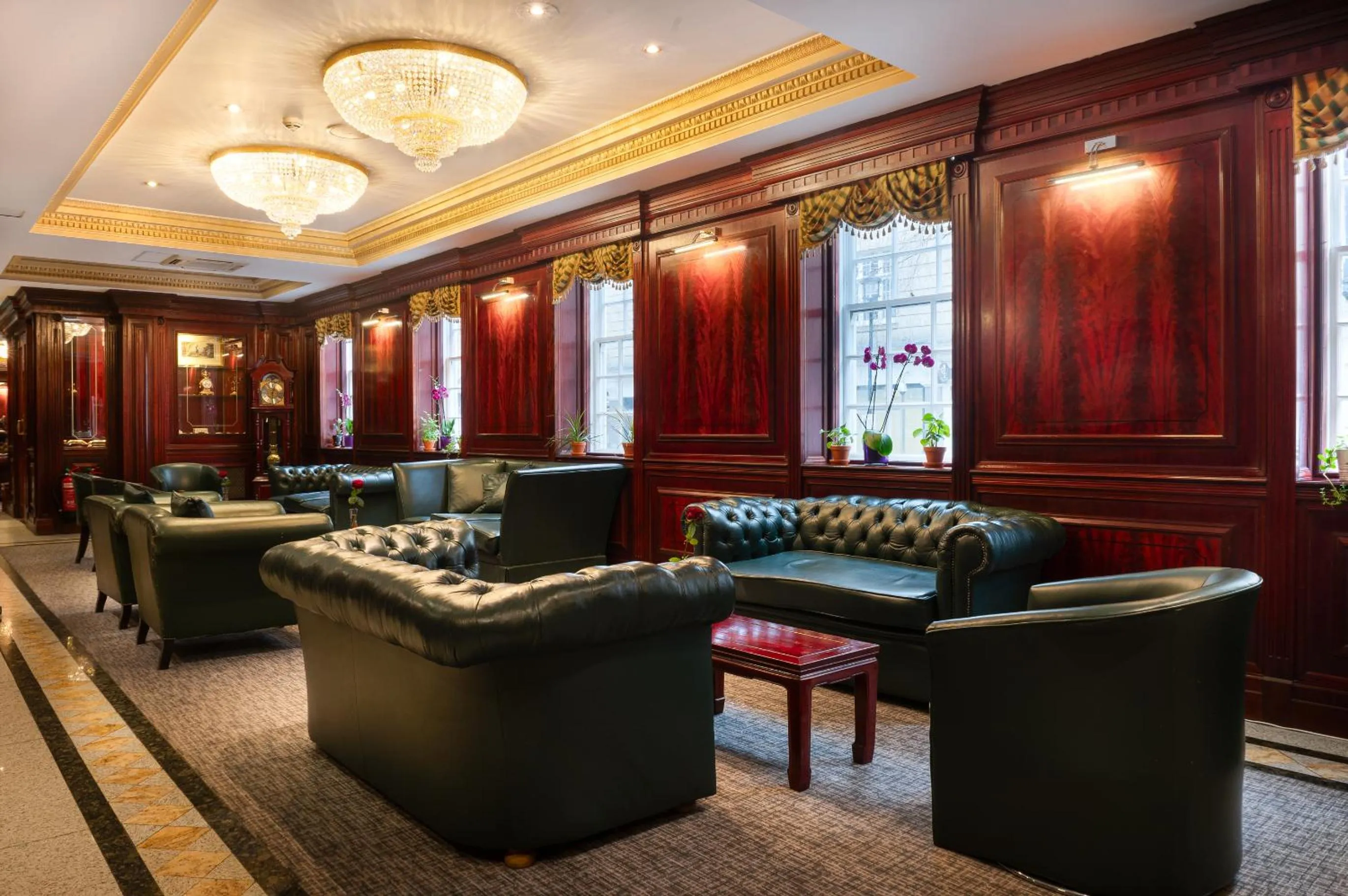 Seating area in Gem Fitzrovia Hotel