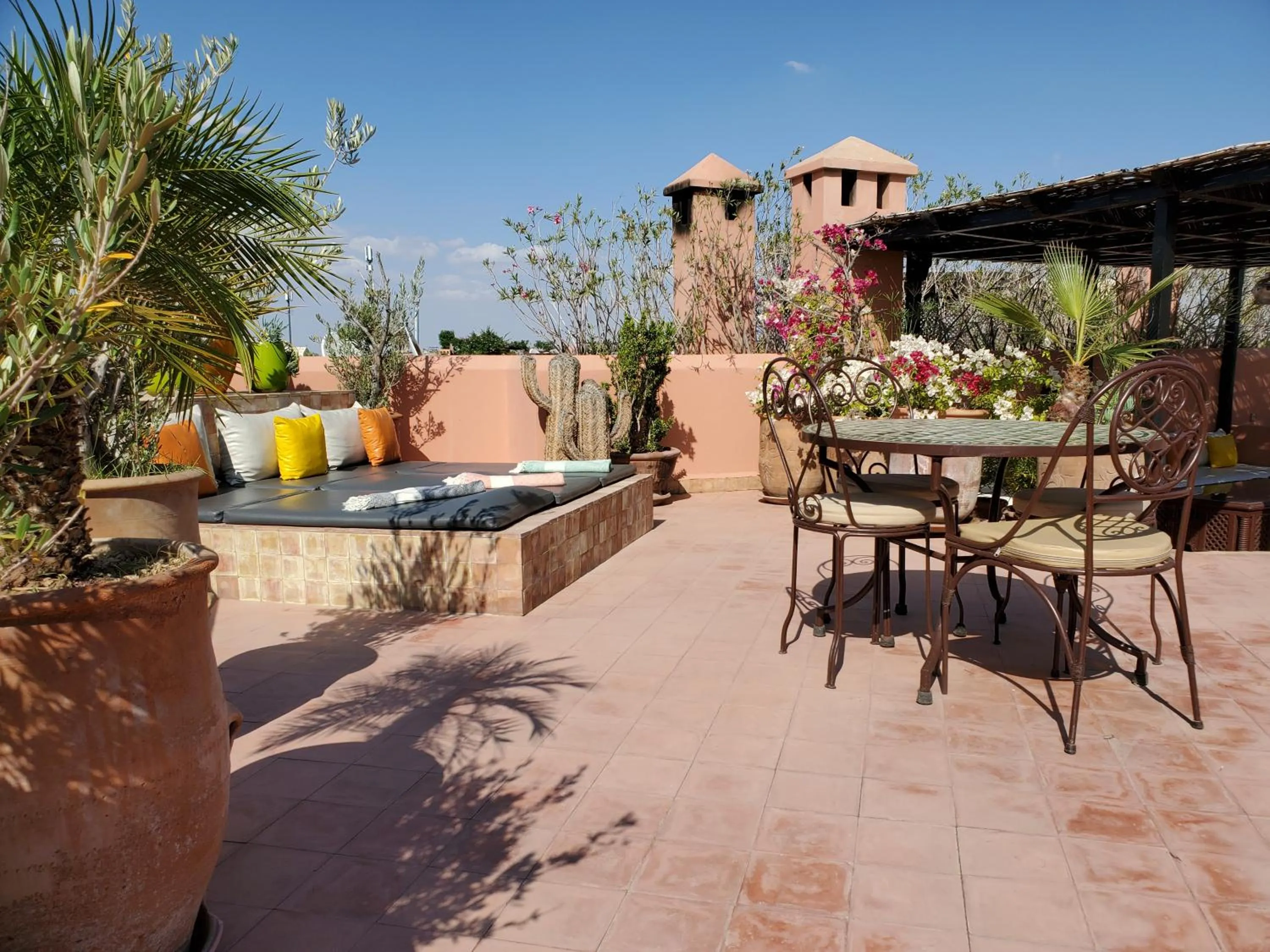 Patio in Riad Chergui