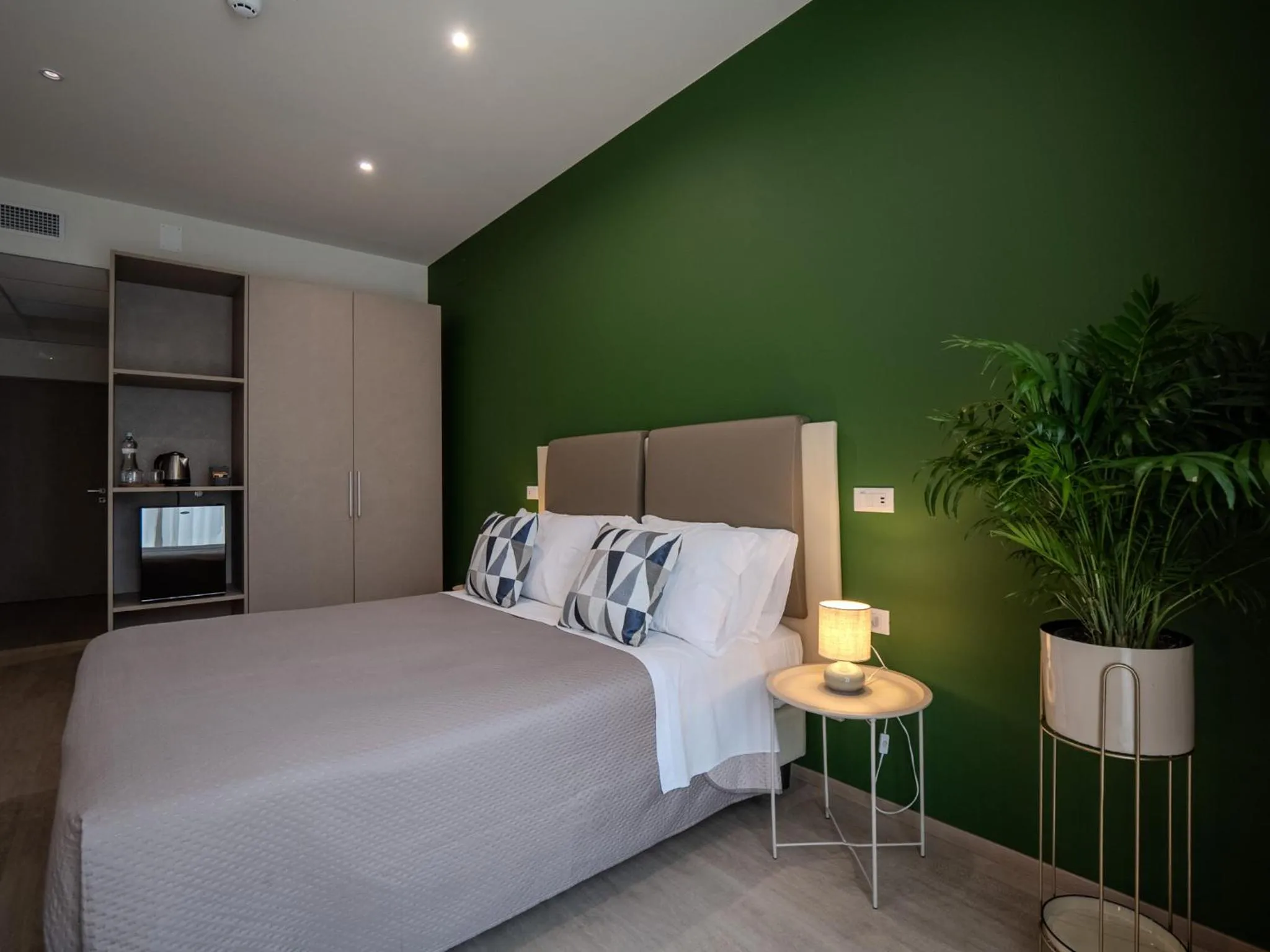 Bed in Hotel Villa Maria