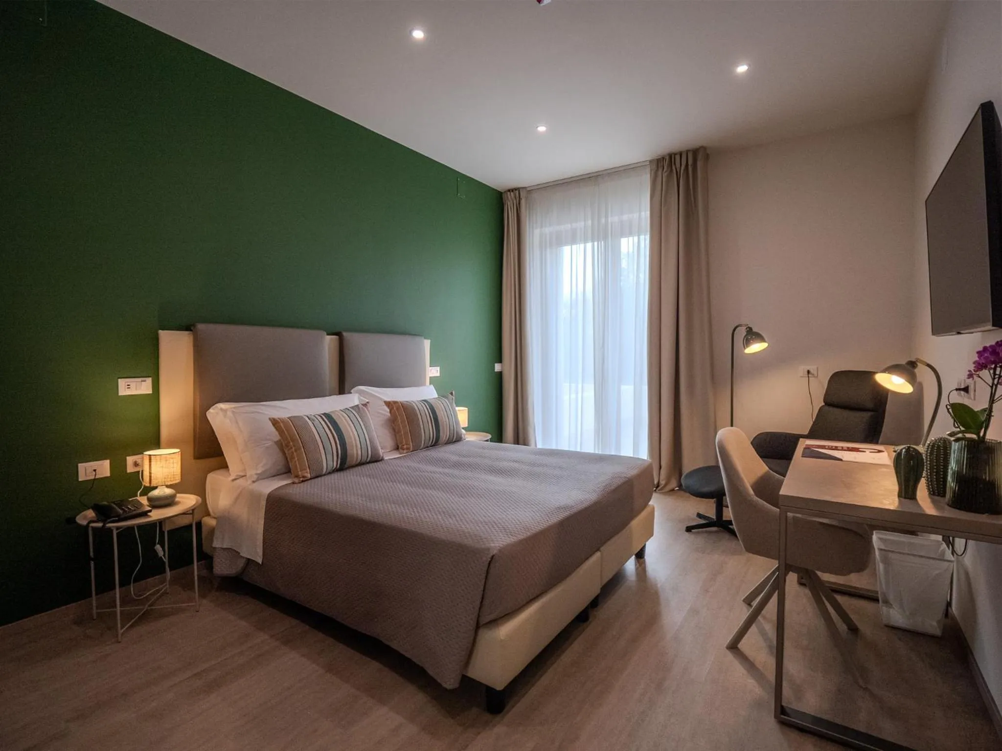 Bed in Hotel Villa Maria