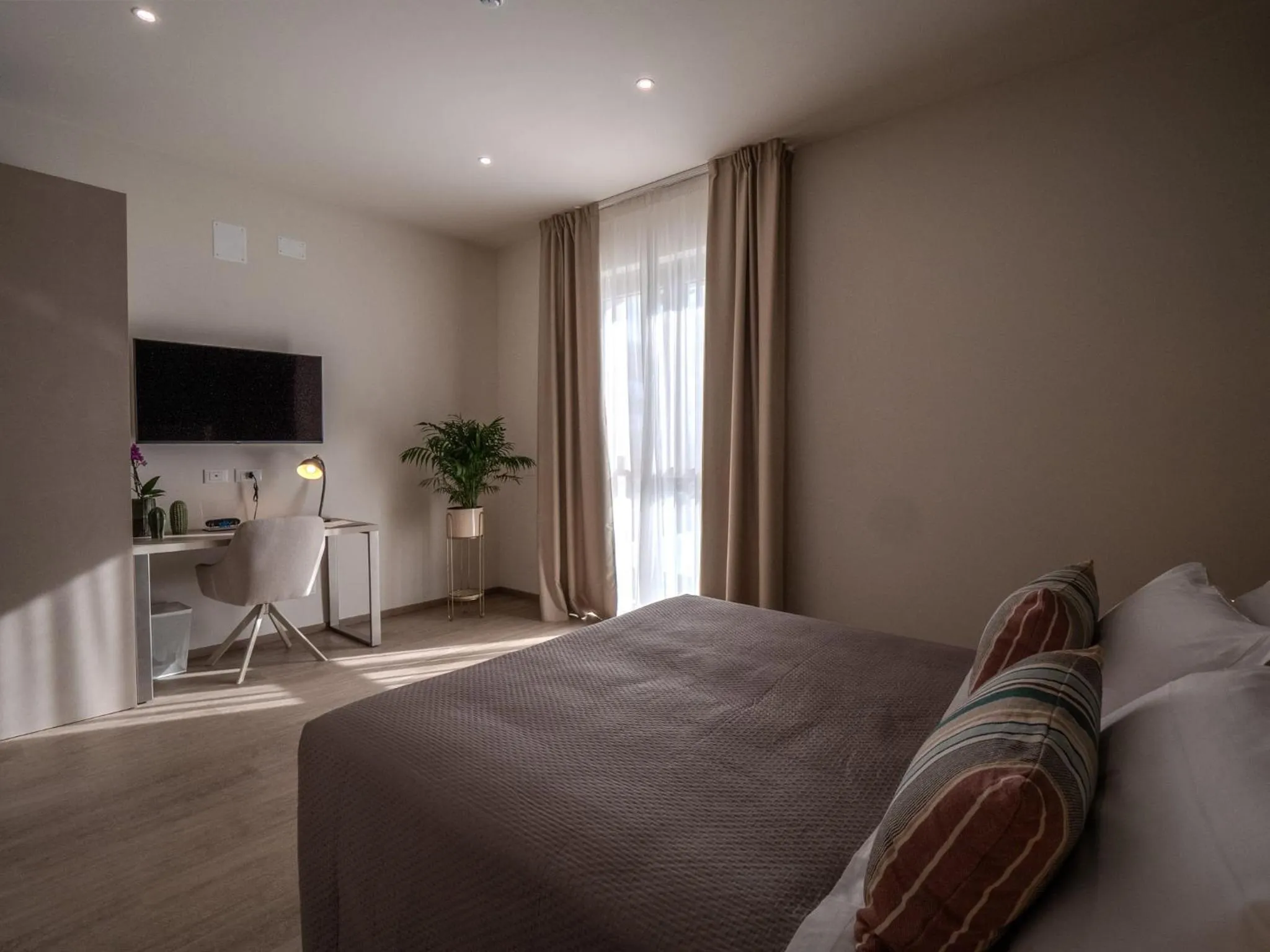 Bed in Hotel Villa Maria