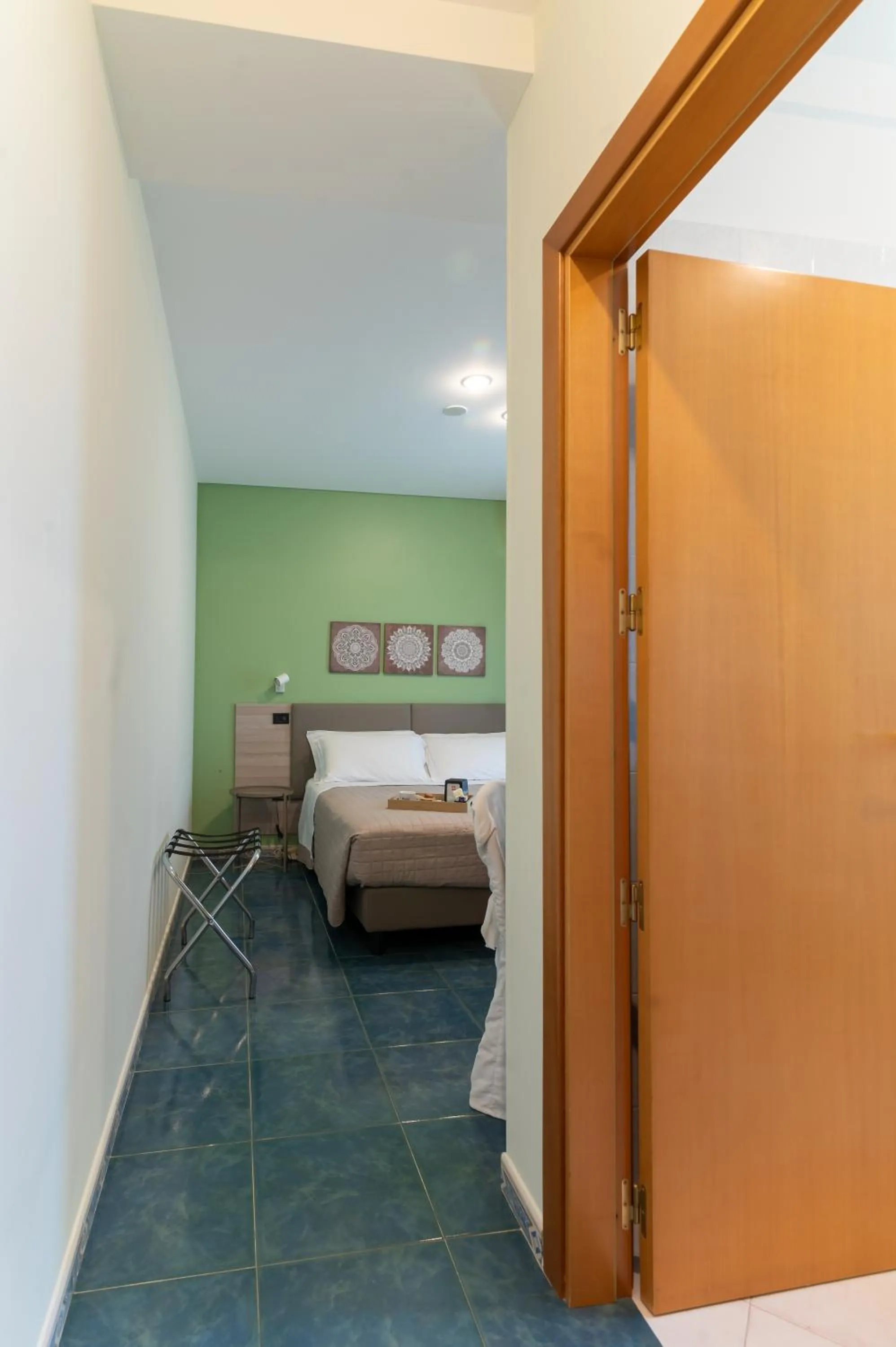 Bed in Hotel Villa Maria