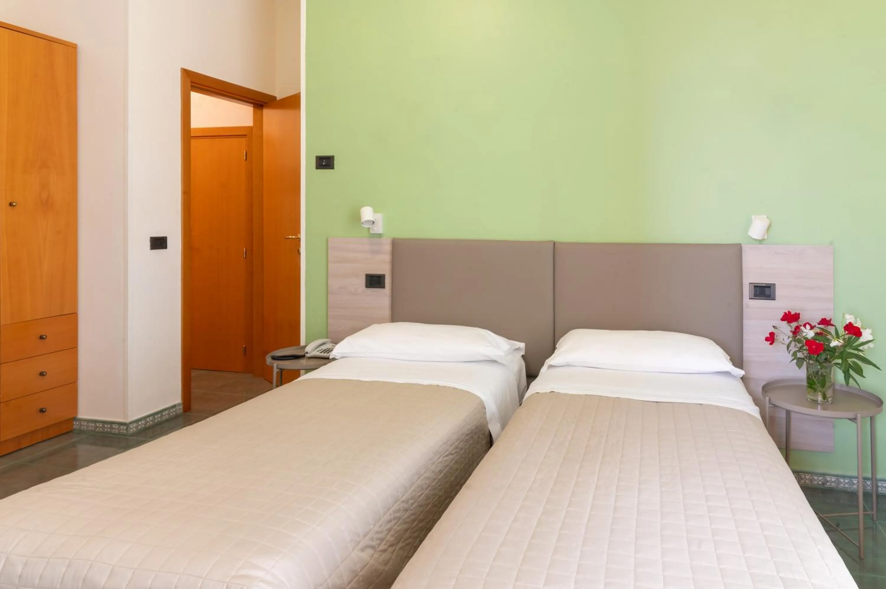 Bed in Hotel Villa Maria