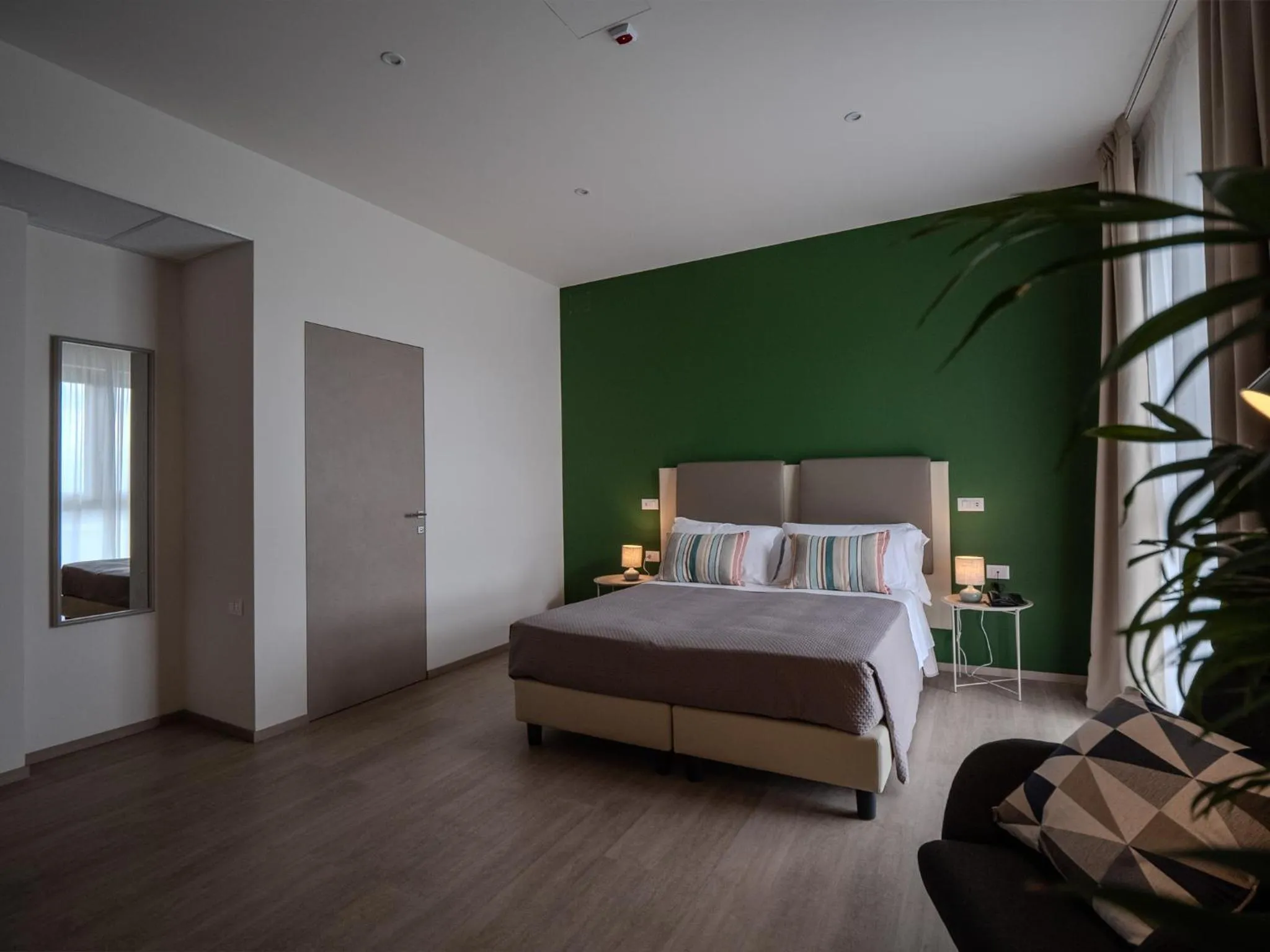 Bed in Hotel Villa Maria