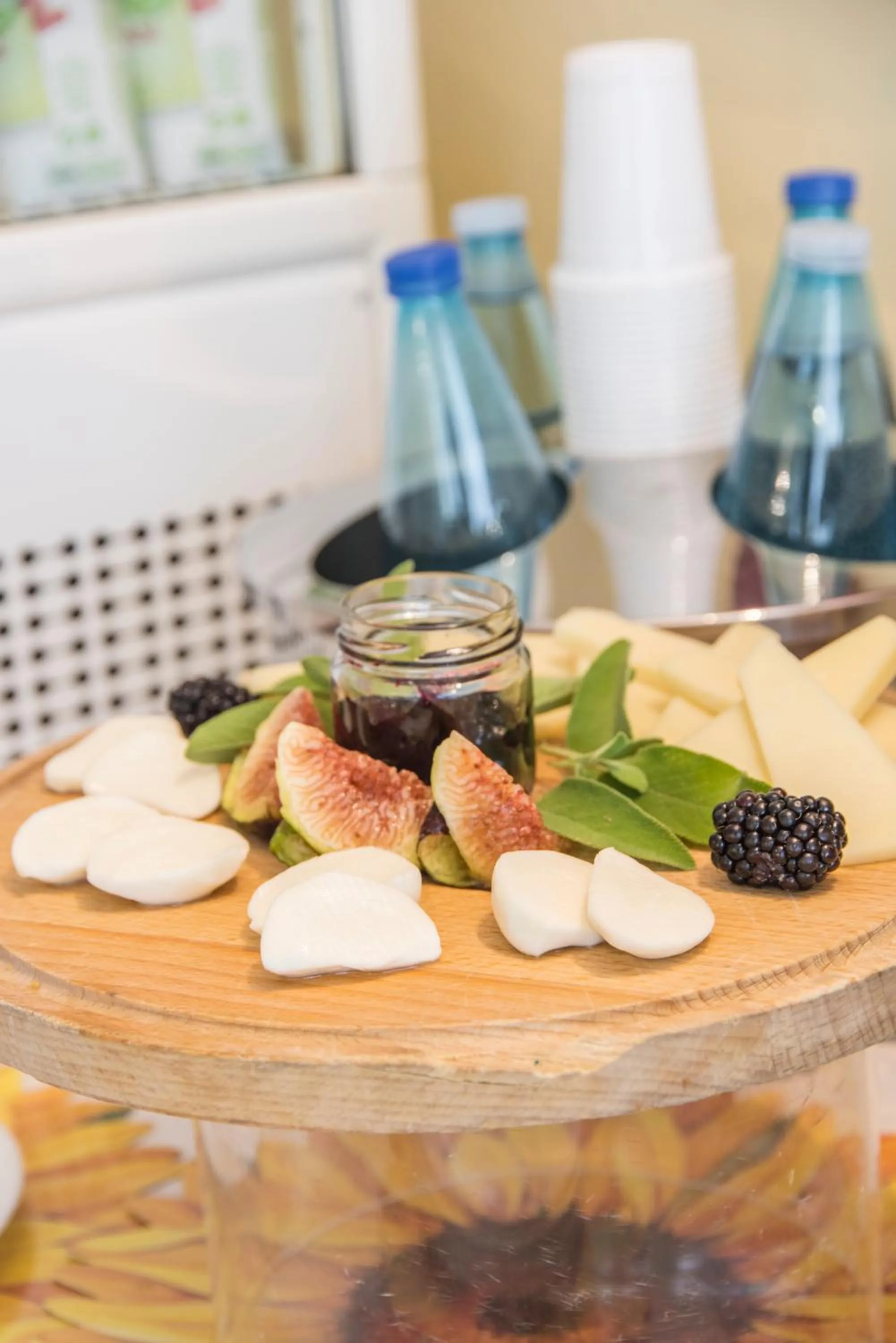 Continental breakfast in Hotel Villa Maria