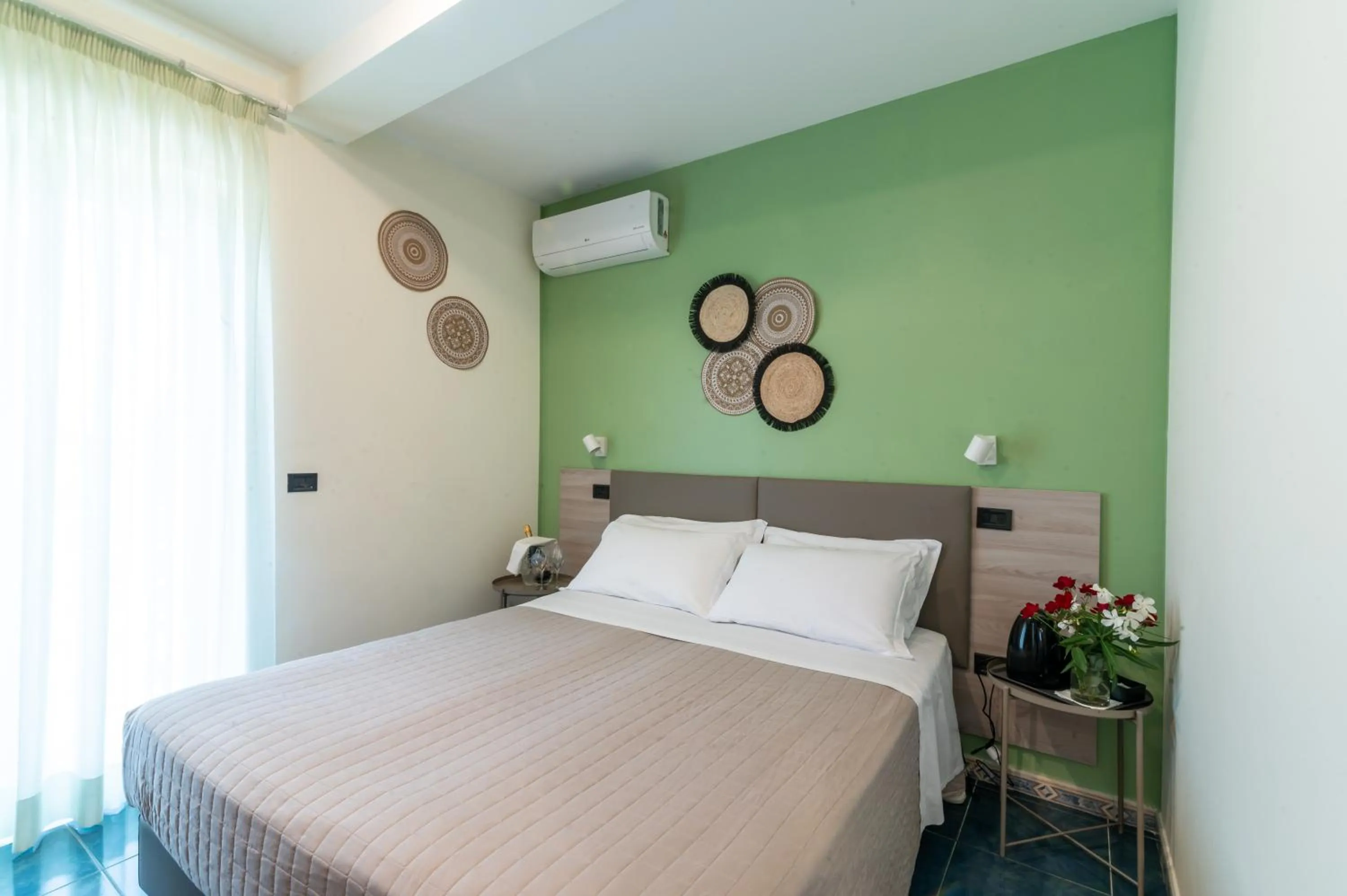 Bed in Hotel Villa Maria