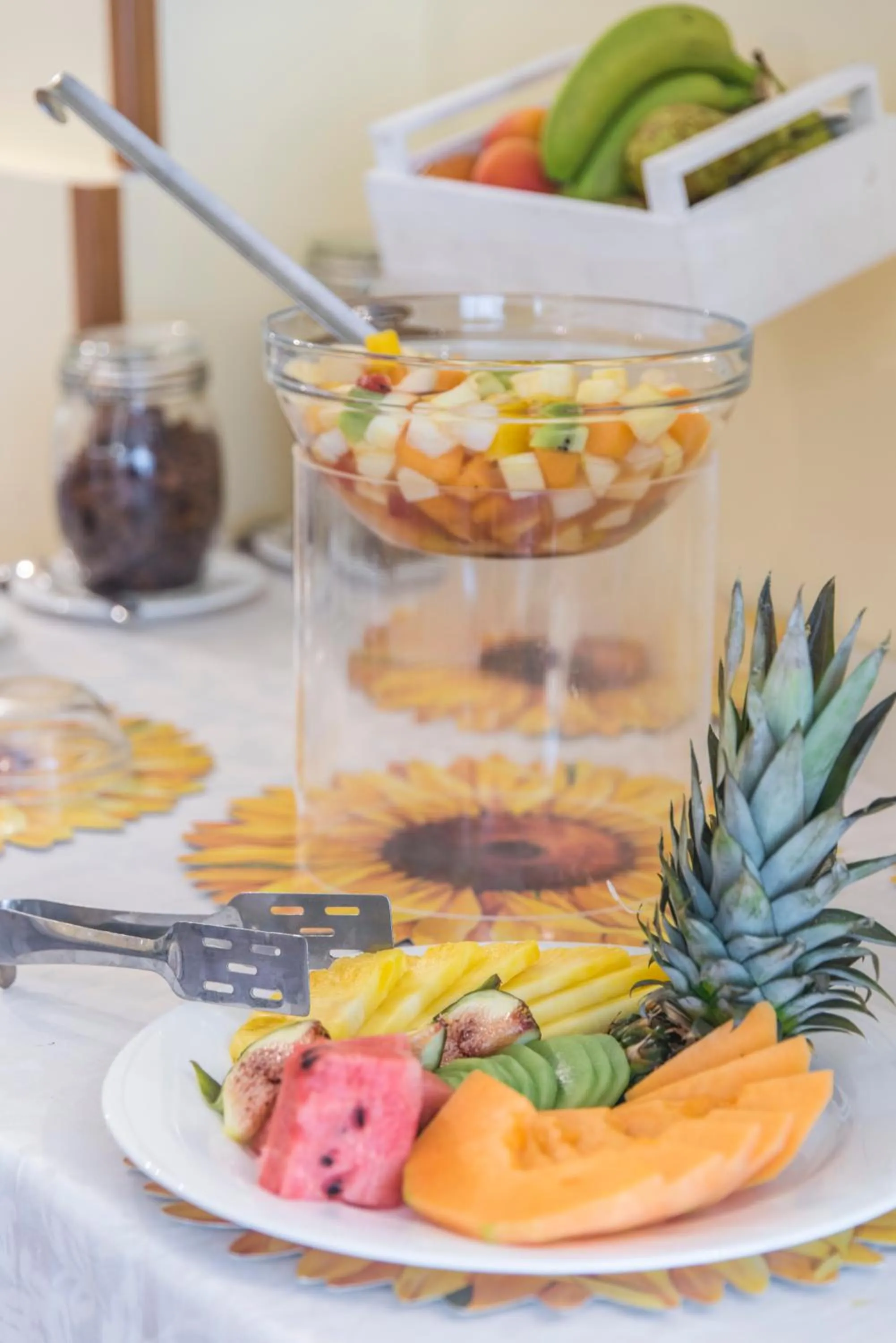 Continental breakfast in Hotel Villa Maria