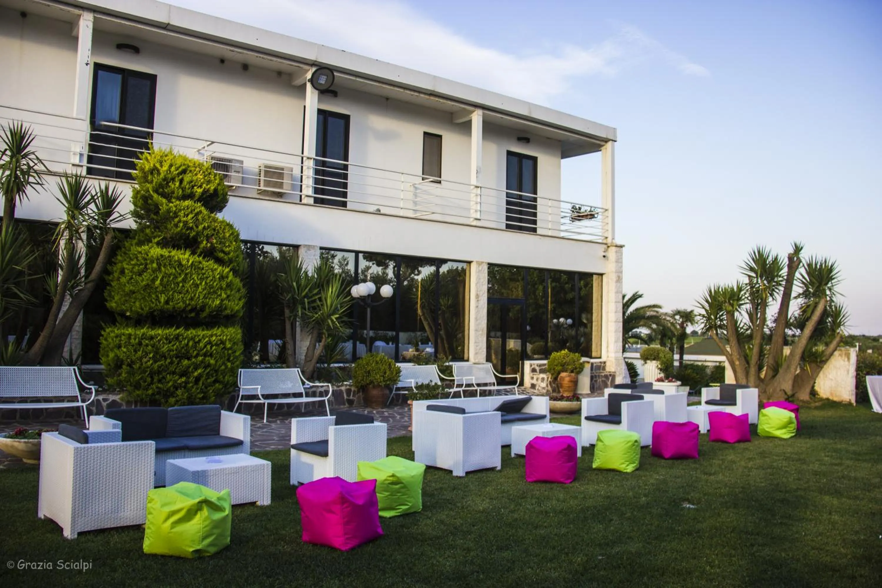 Facade/entrance in Hotel Villa Maria