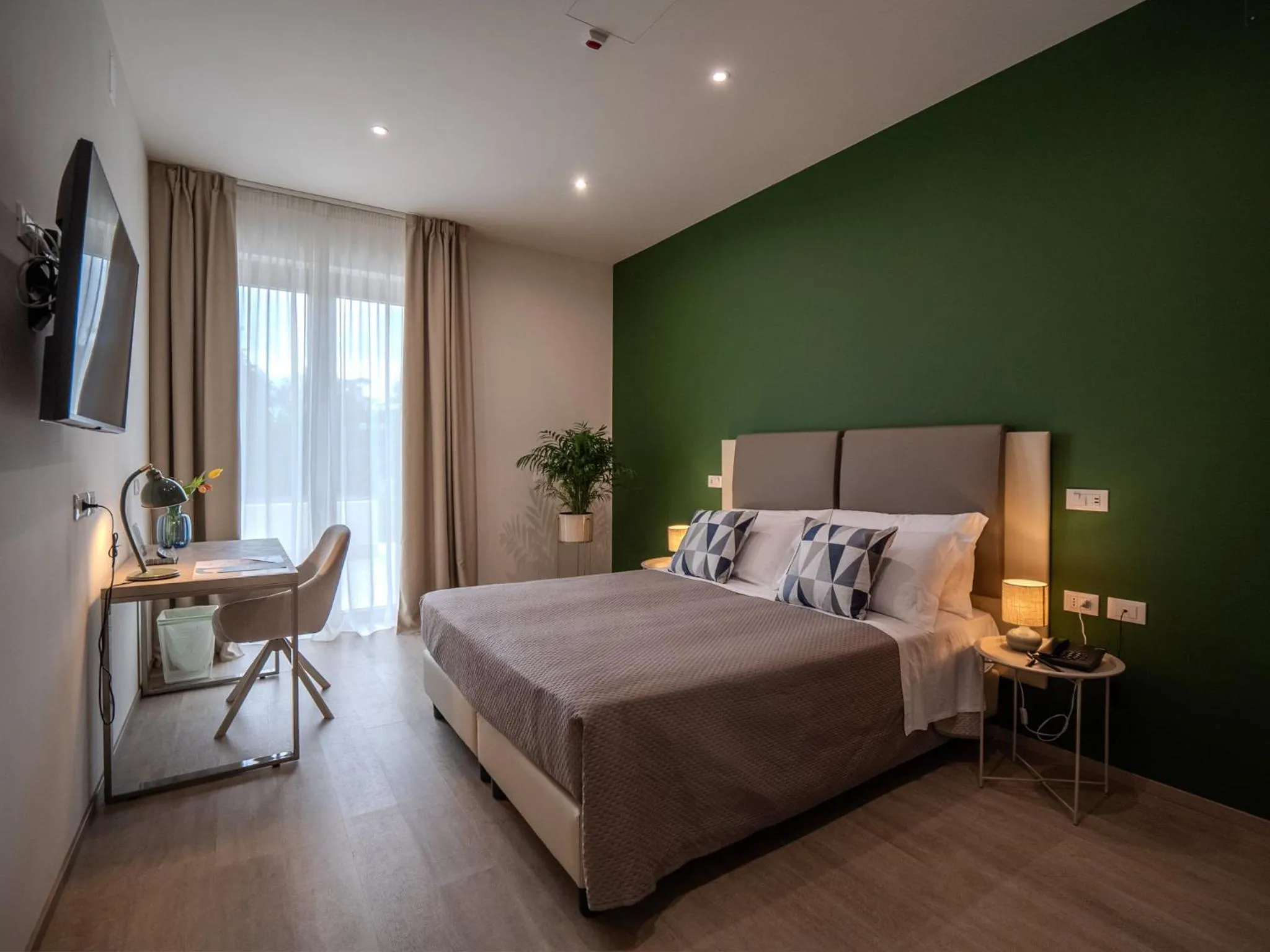 Bed in Hotel Villa Maria