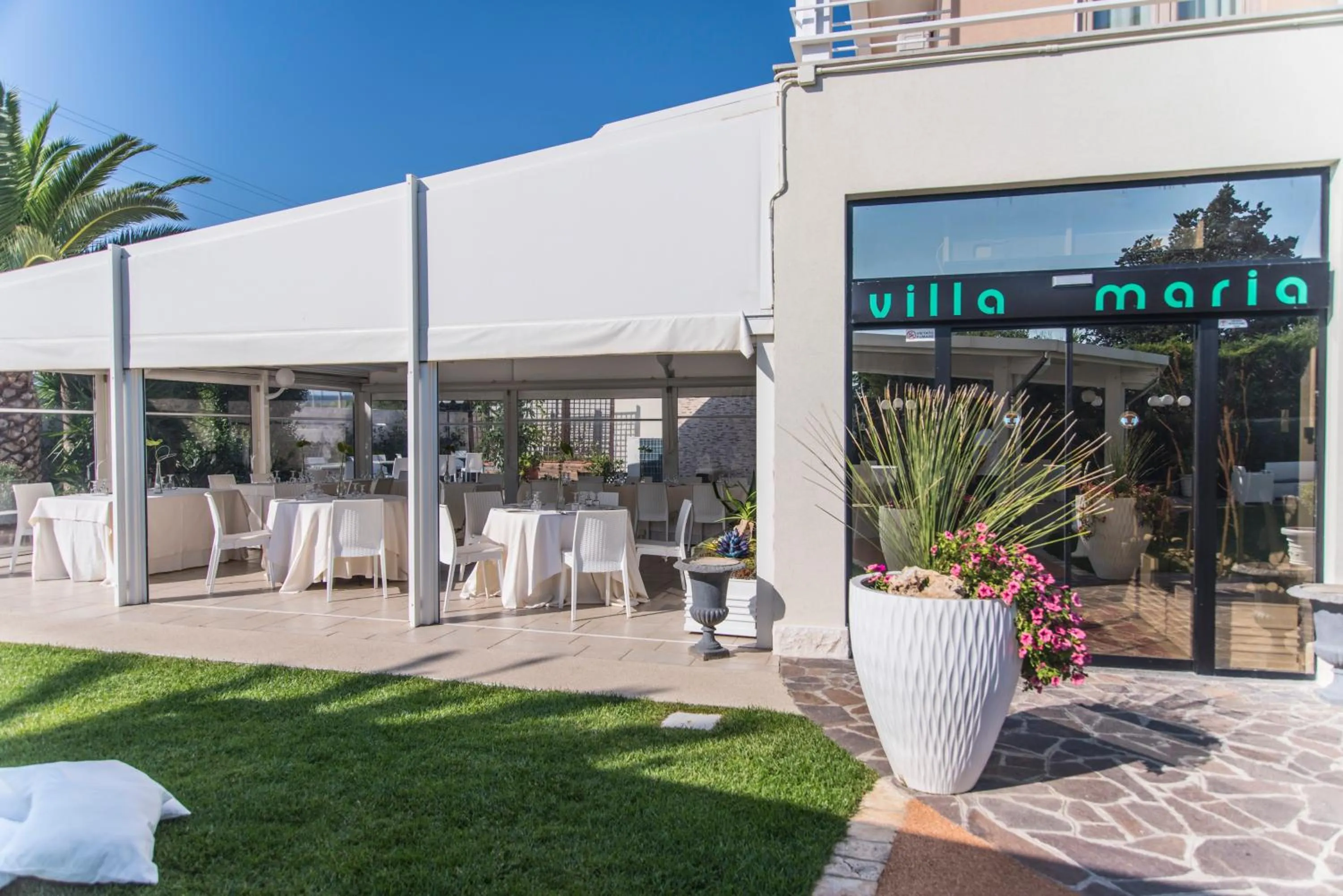 Garden in Hotel Villa Maria